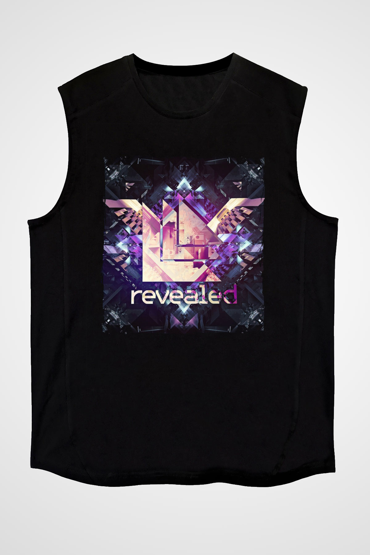 Hardwell Siyah Unisex Kolsuz Tişört