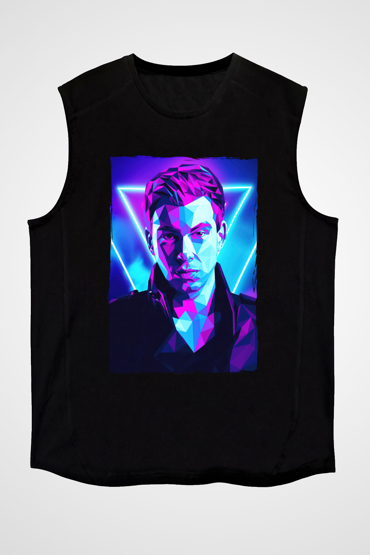 Hardwell Siyah Unisex Kolsuz Tişört