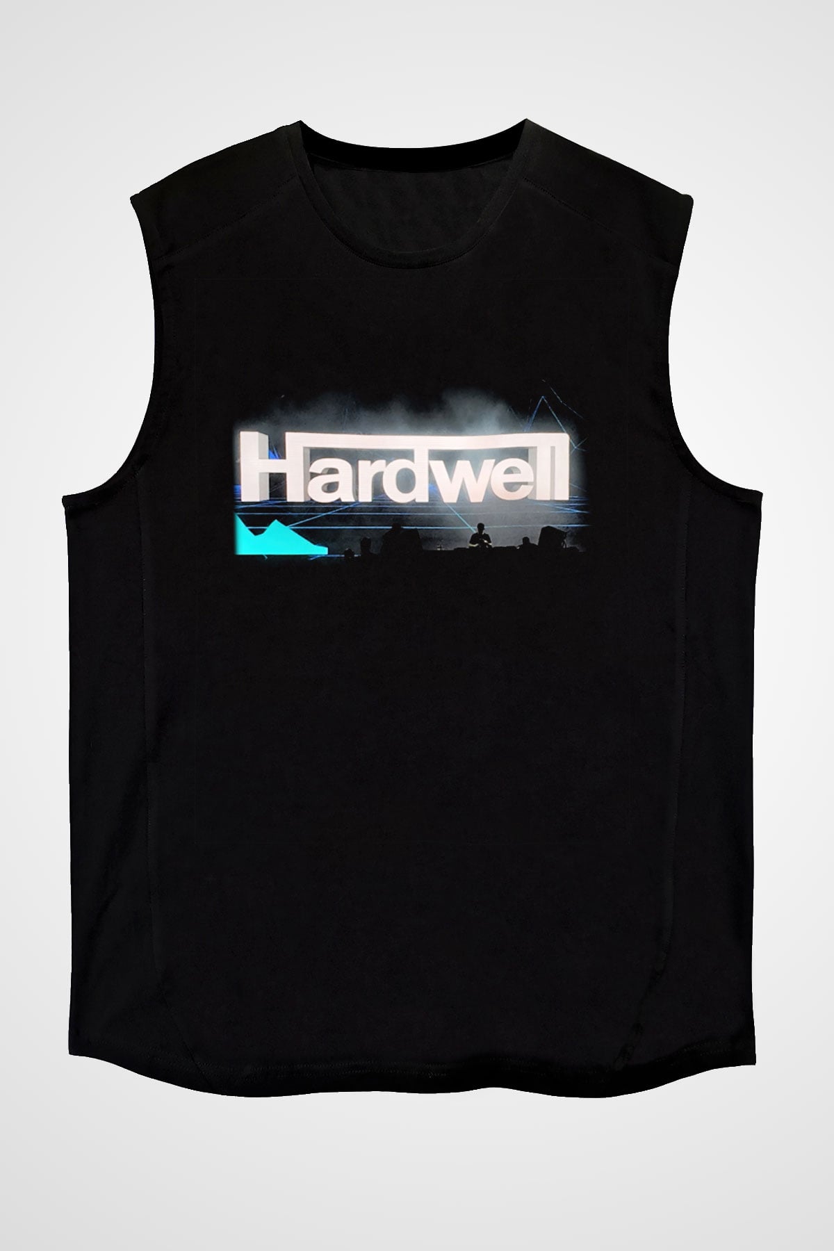 Hardwell Siyah Unisex Kolsuz Tişört