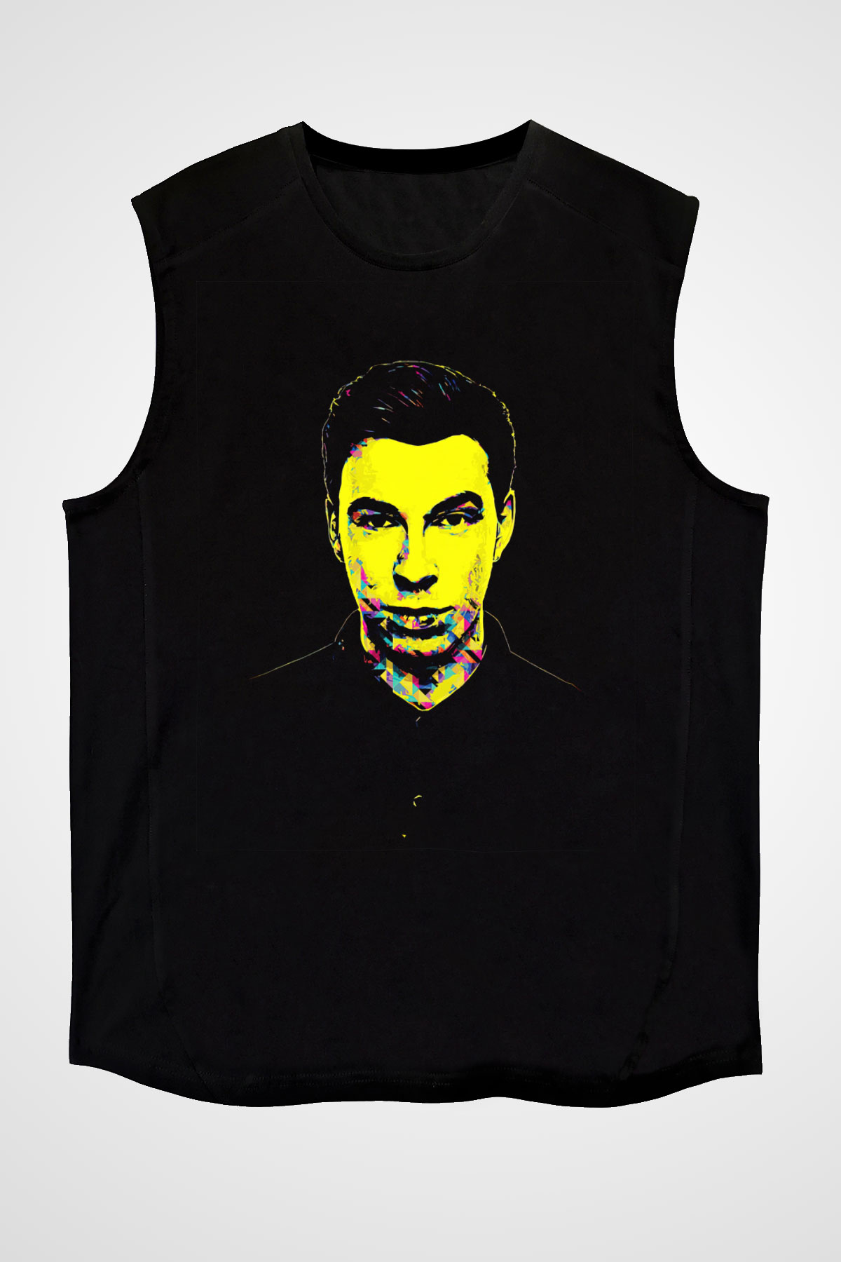Hardwell Siyah Unisex Kolsuz Tişört