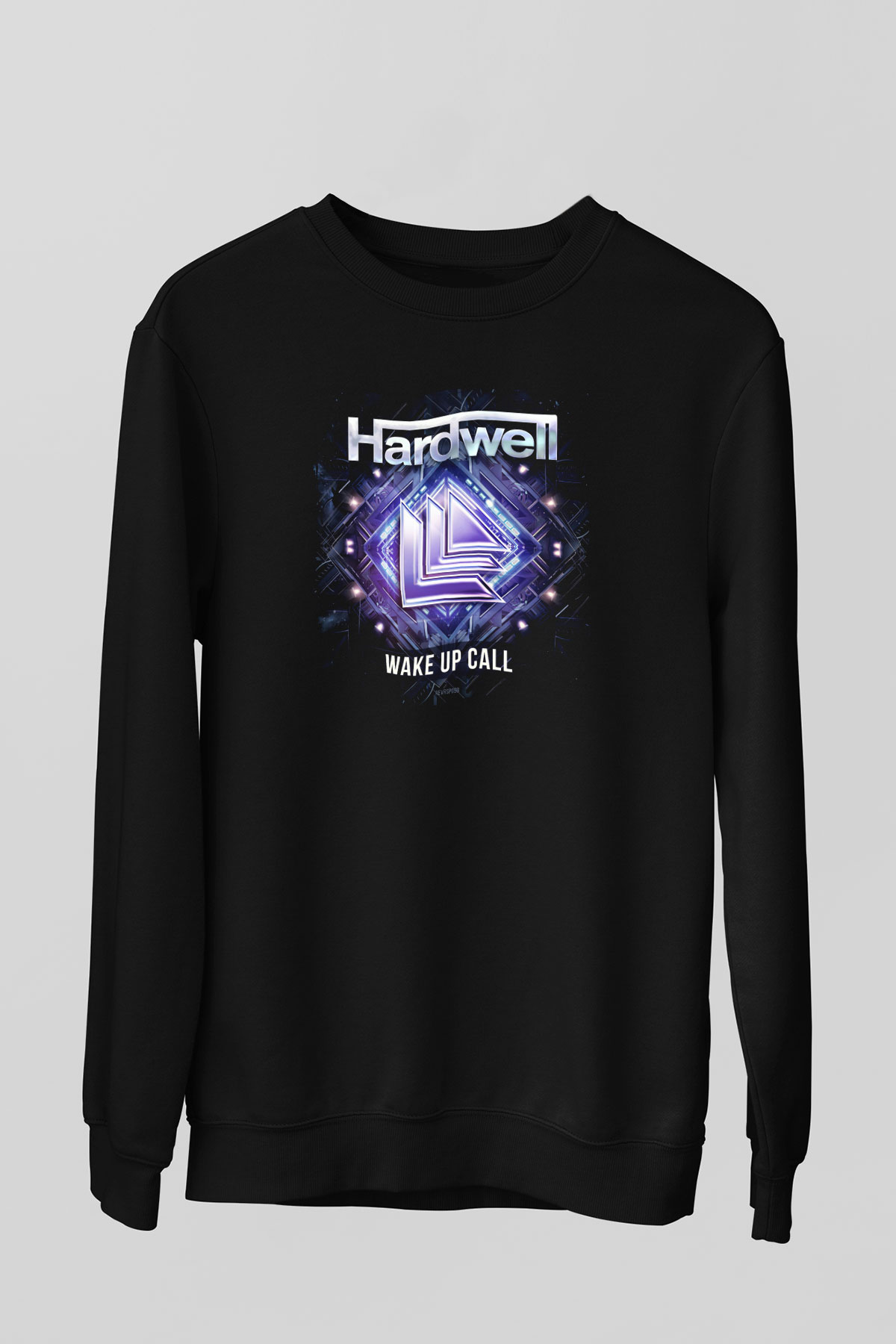 Hardwell Siyah Unisex Sweatshirt