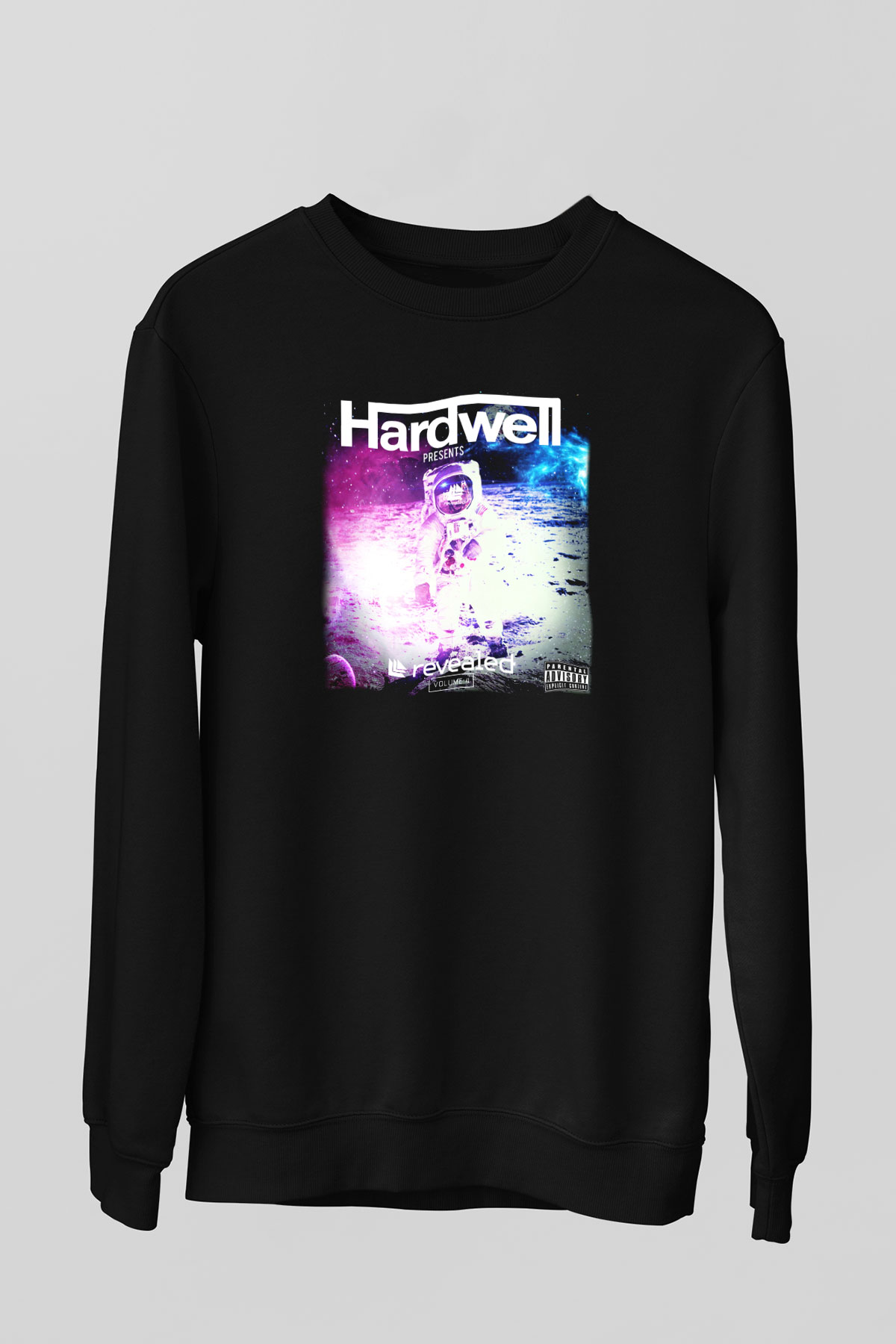 Hardwell Siyah Unisex Sweatshirt