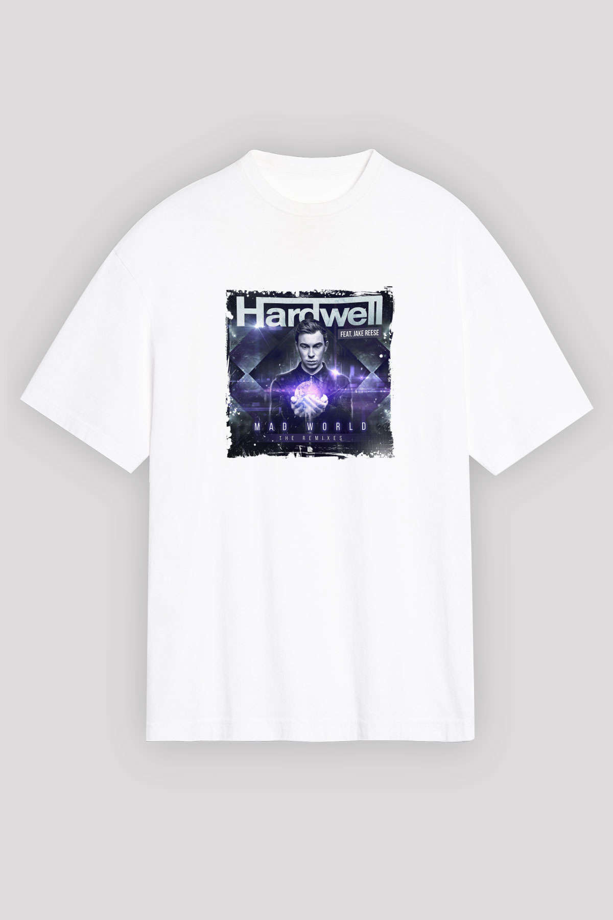 HardwellBaskılı Beyaz Tişört