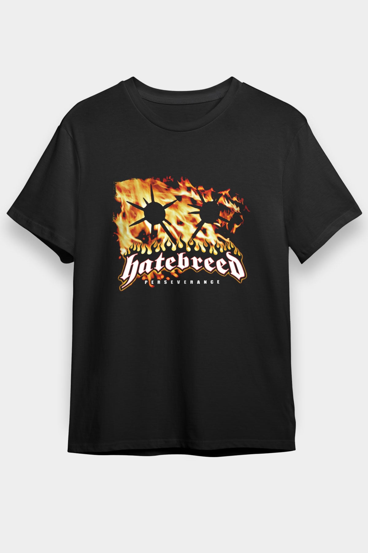 Hatebreed Baskılı Unisex Siyah Tişört