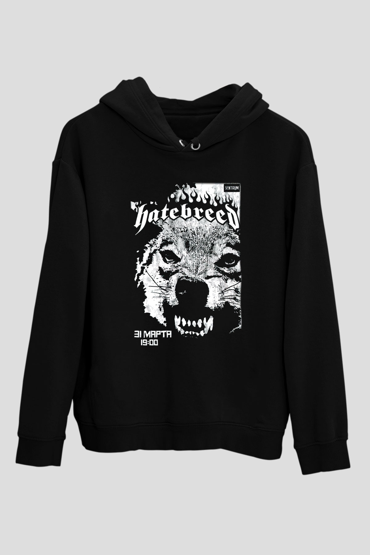 Hatebreed Siyah Unisex Hoodie