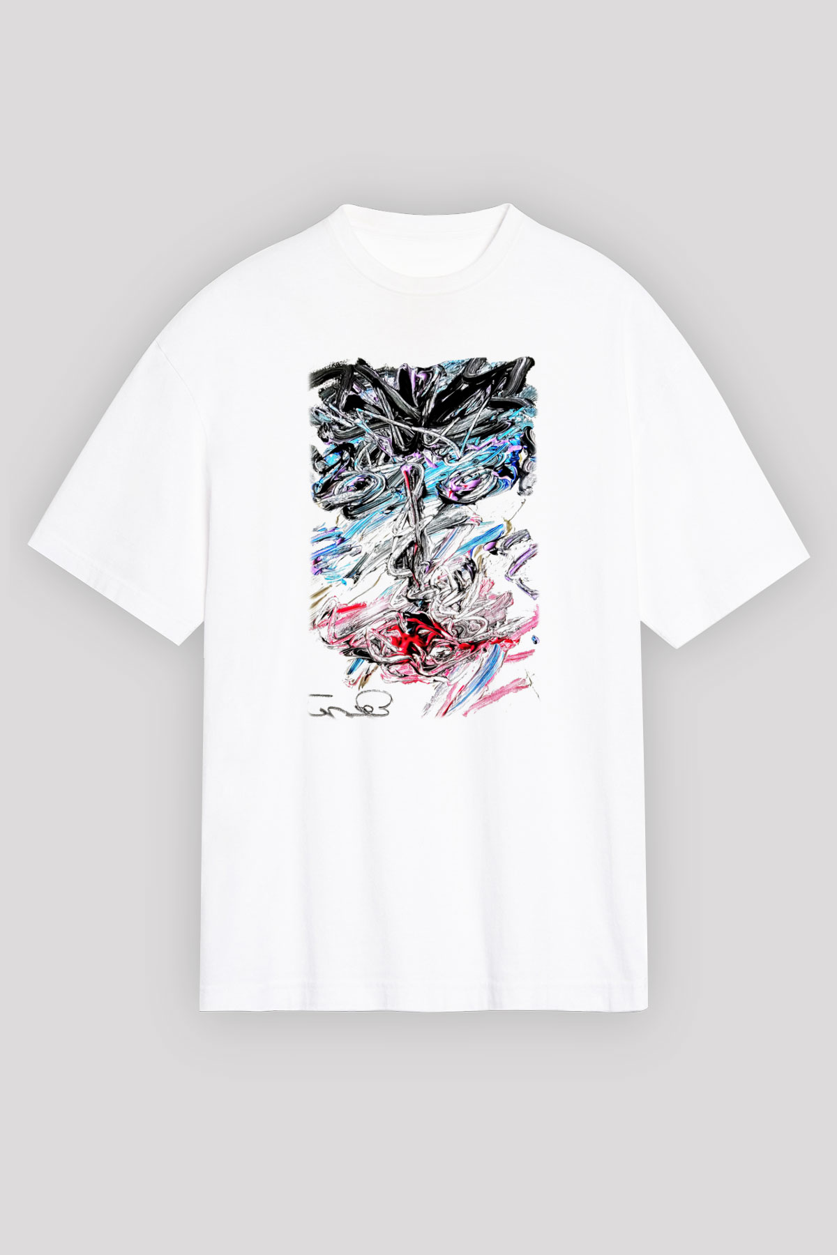 Hayat Beyaz Unisex Oversize Tişört T-Shirt