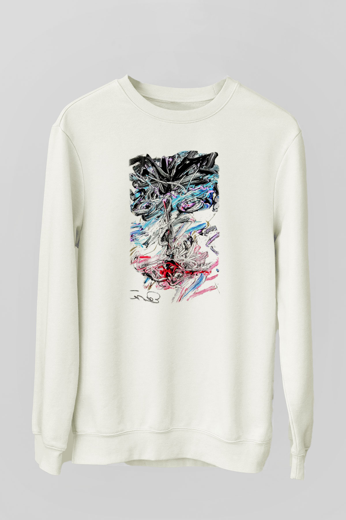 Hayat Beyaz Unisex Sweatshirt