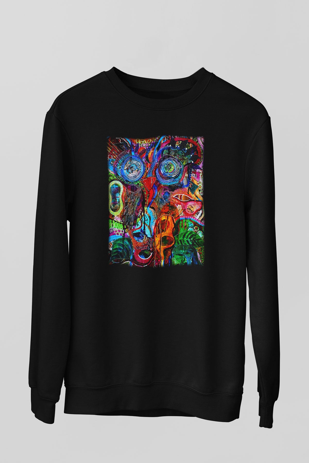 Hayat Siyah Unisex Sweatshirt