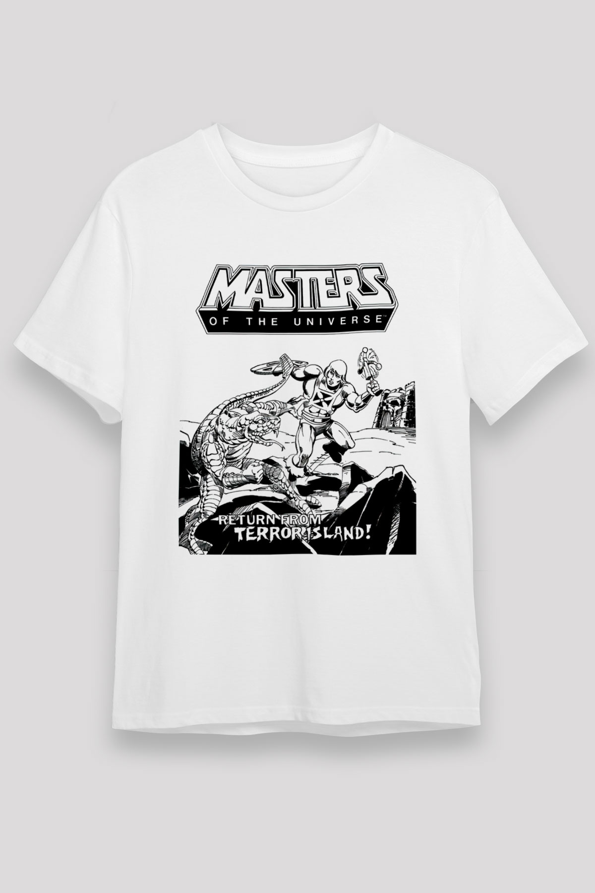 He-Man and the Masters of Universe Beyaz Unisex Tişört