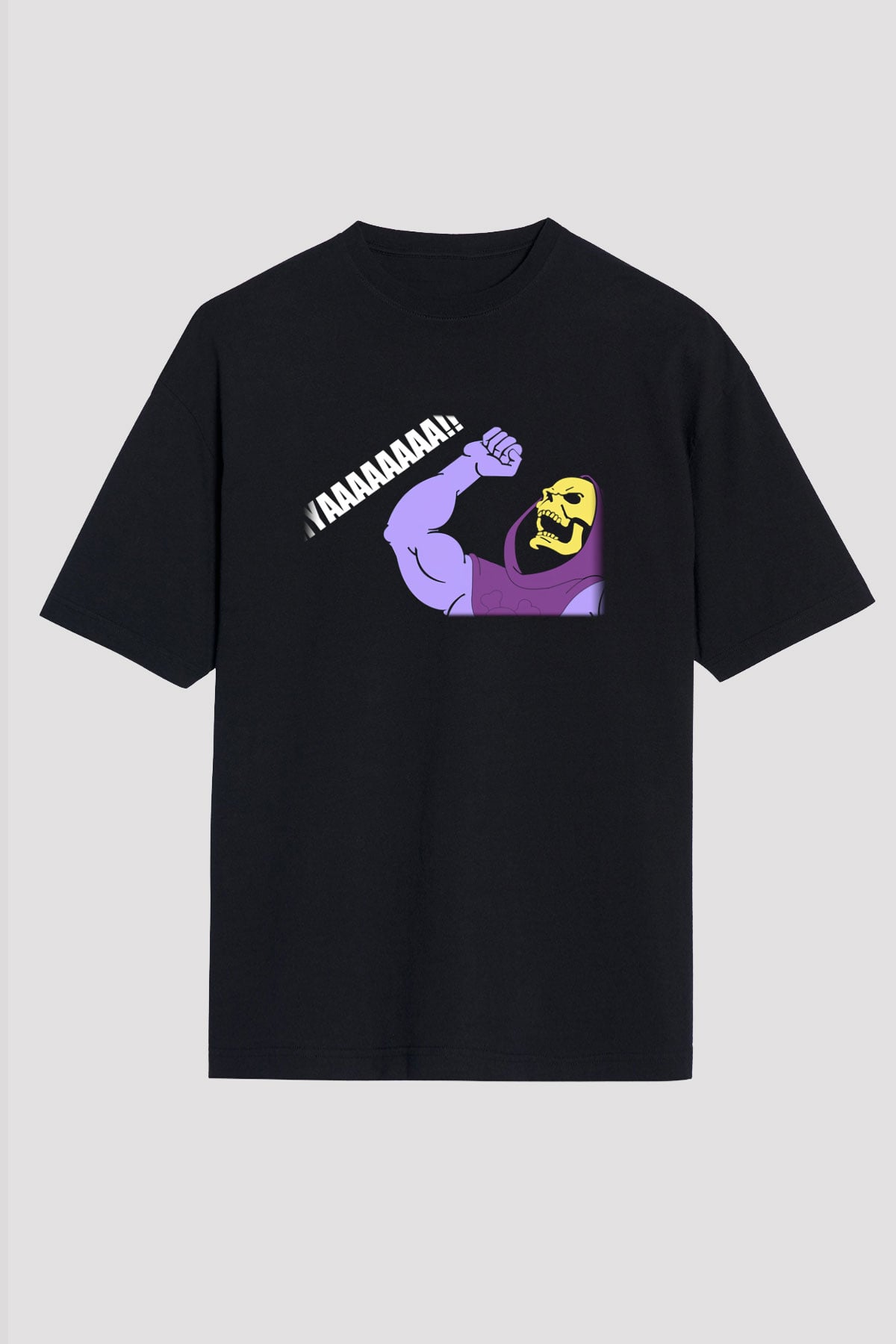 He-Man and the Masters of Universe Siyah Unisex Oversize Tişört
