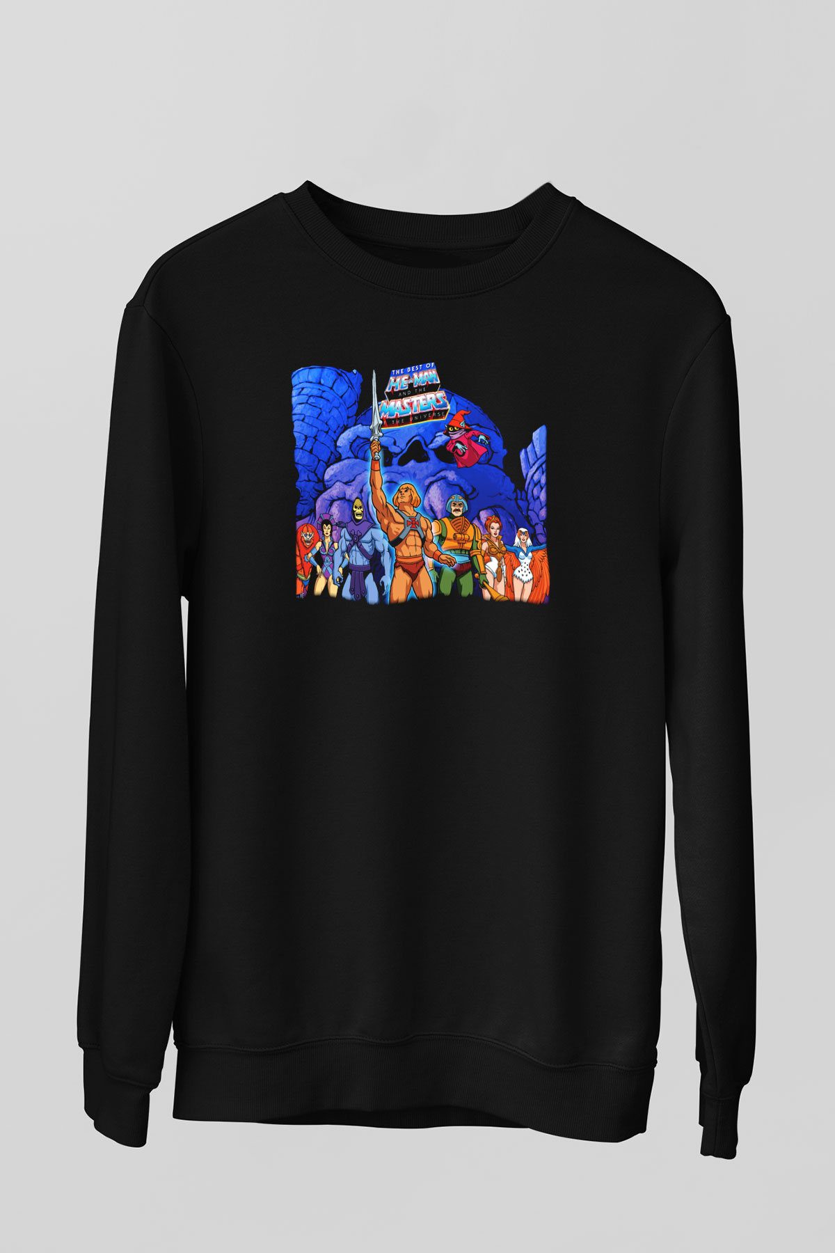 He-Man and the Masters of Universe Siyah Unisex Sweatshirt