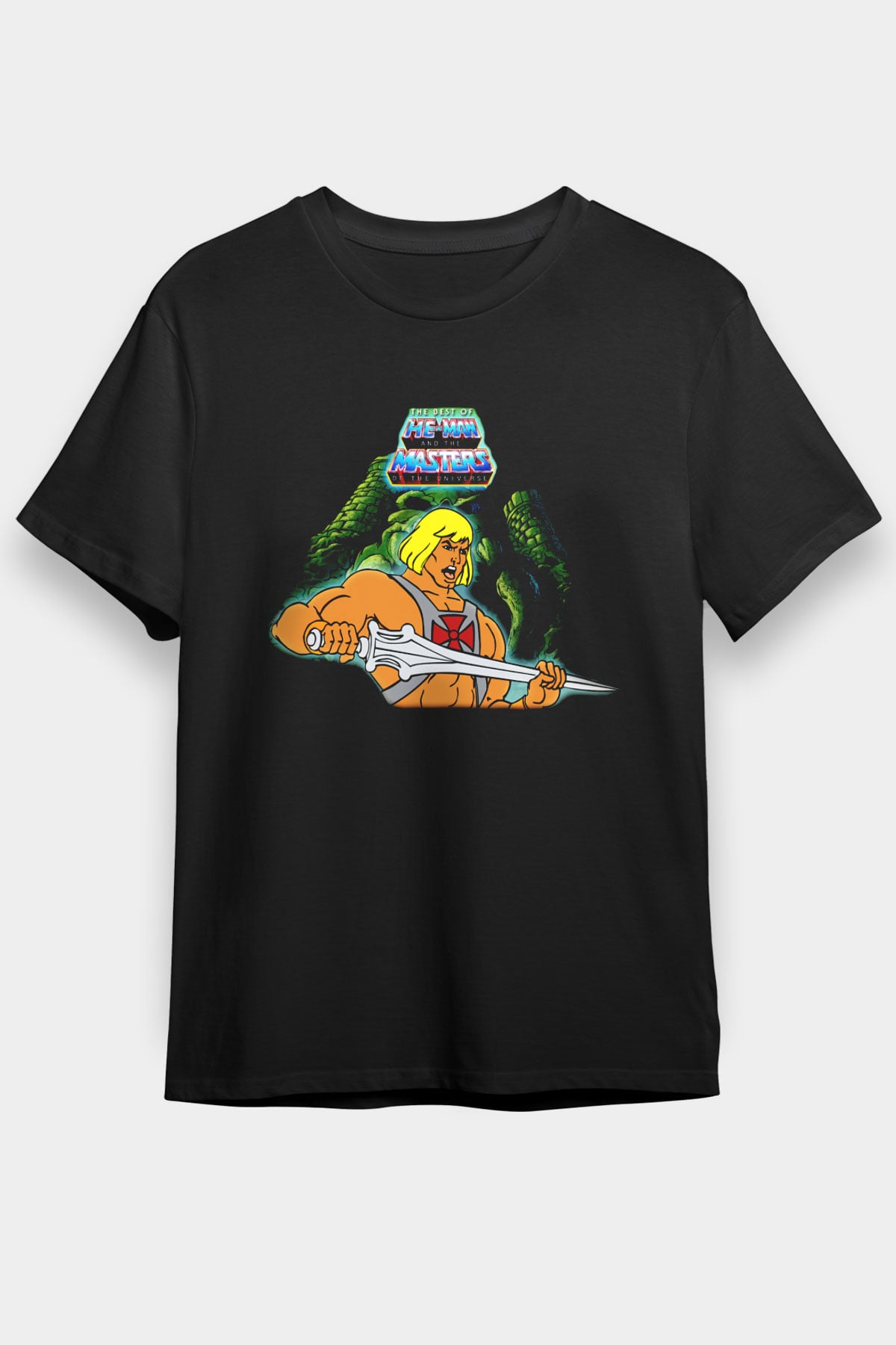 He-Man and the Masters of Universe Siyah Unisex Tişört