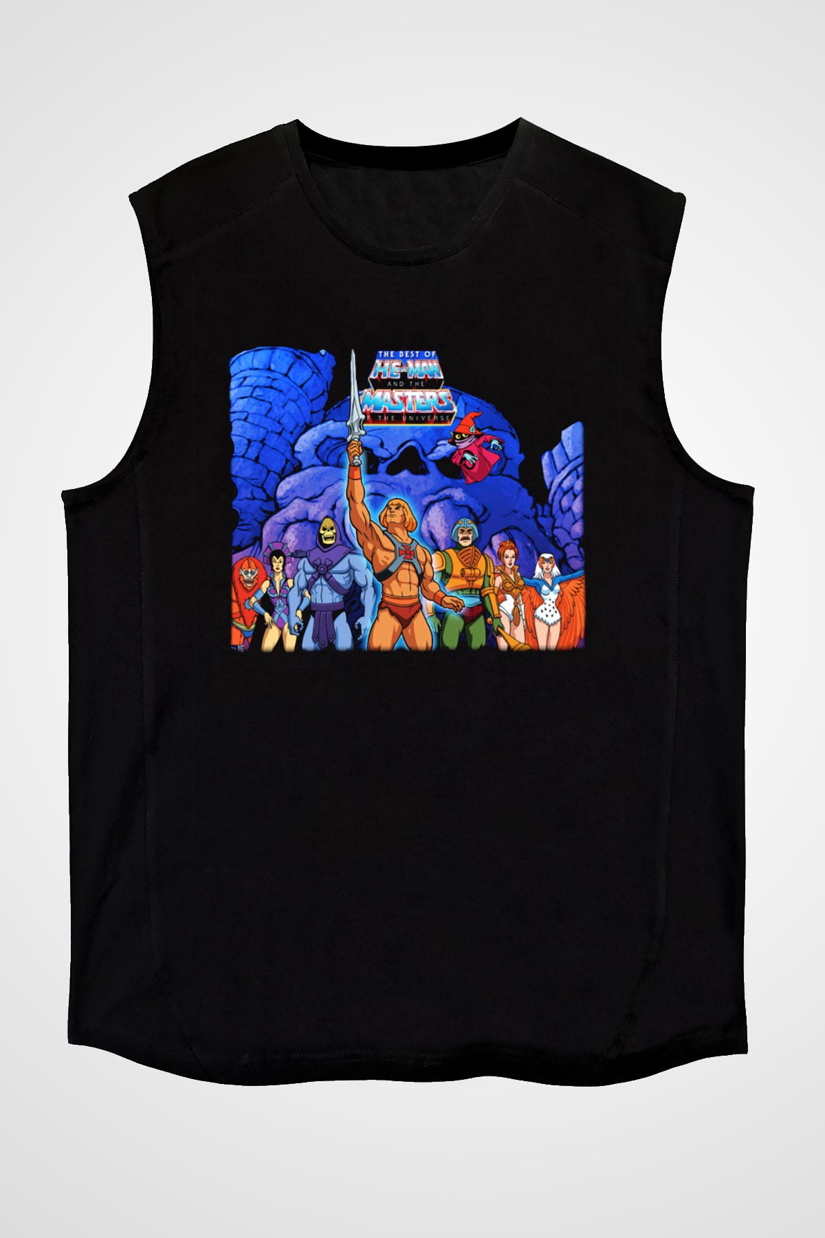 He-Man and the Masters of Universe Siyah Unisex Kolsuz Tişört