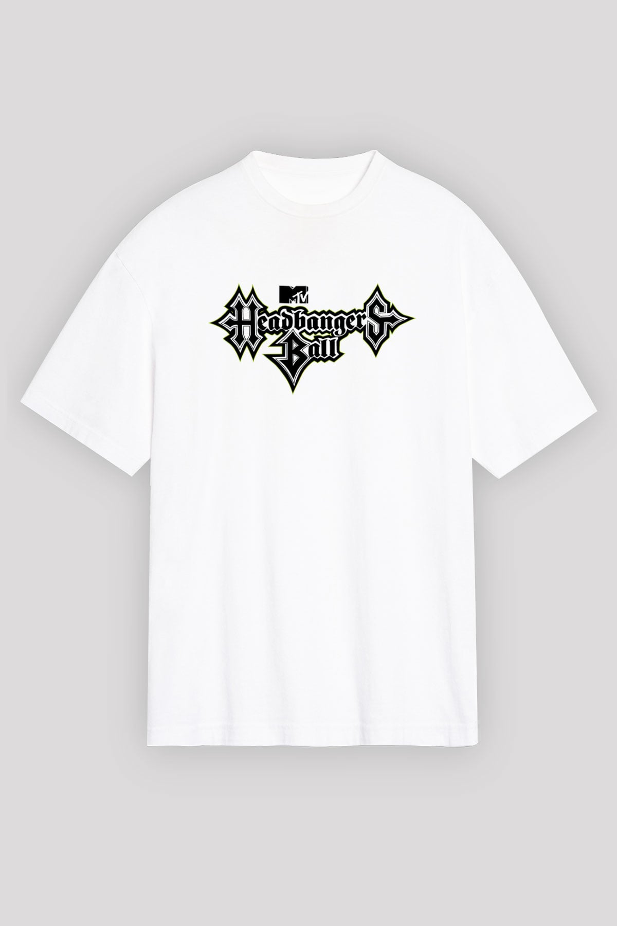 Headbangers Ball Beyaz Unisex Tişört T-Shirt