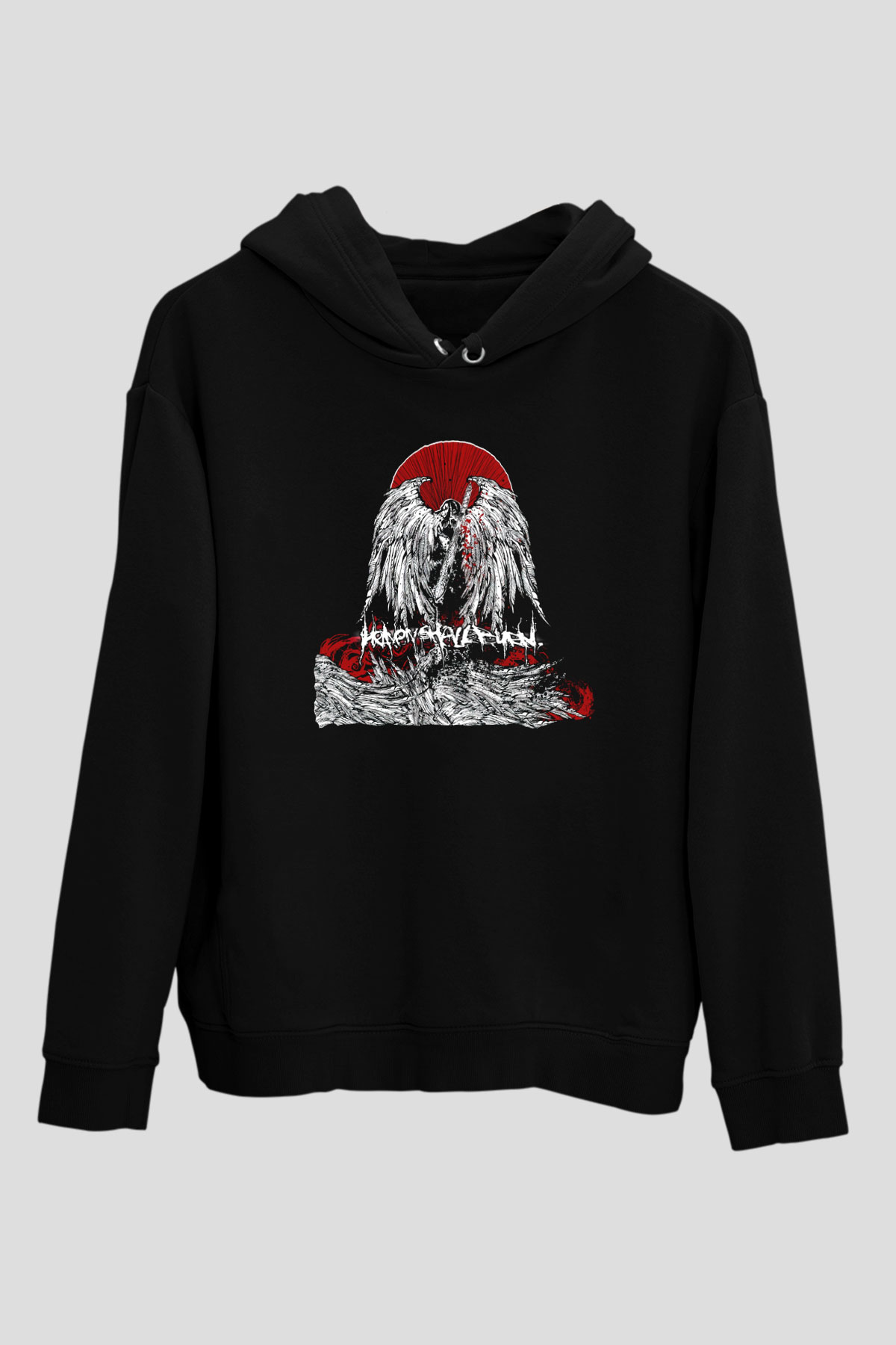 Heaven Shall Burn Siyah Unisex Hoodie
