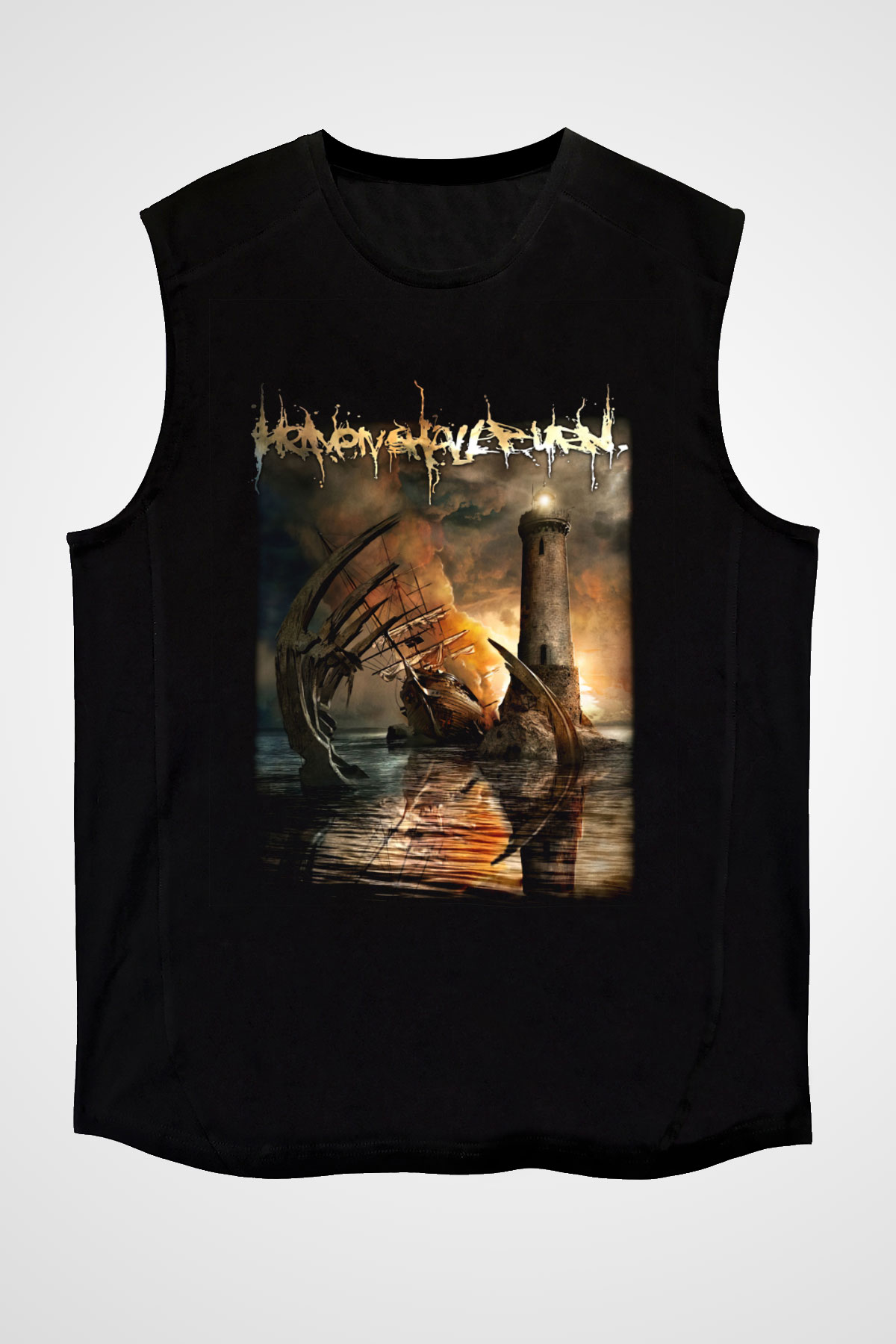 Heaven Shall Burn Siyah Unisex Kolsuz Tişört