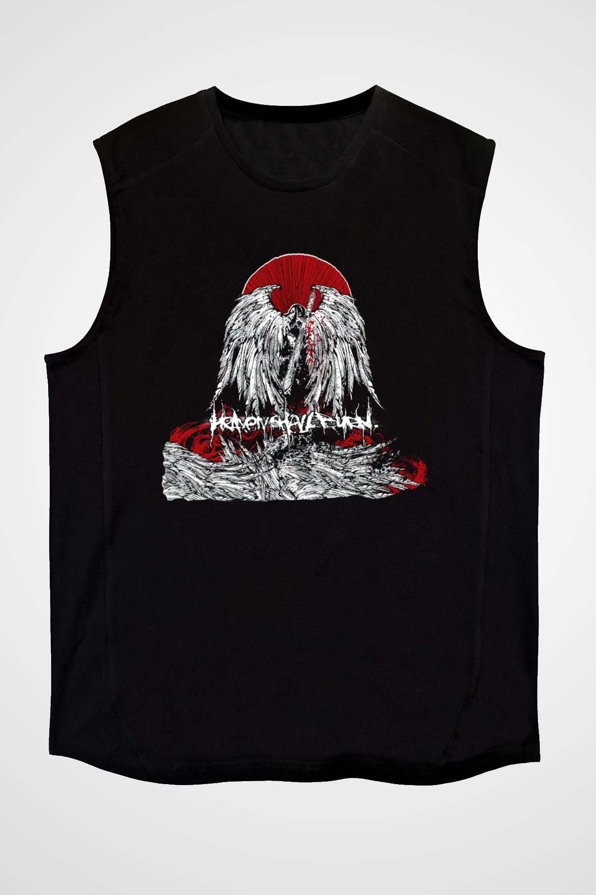 Heaven Shall Burn Siyah Unisex Kolsuz Tişört