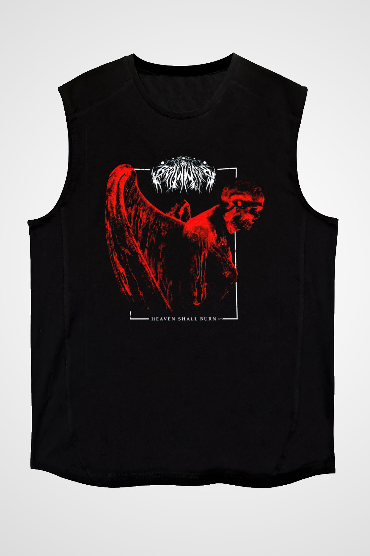 Heaven Shall Burn Siyah Unisex Kolsuz Tişört