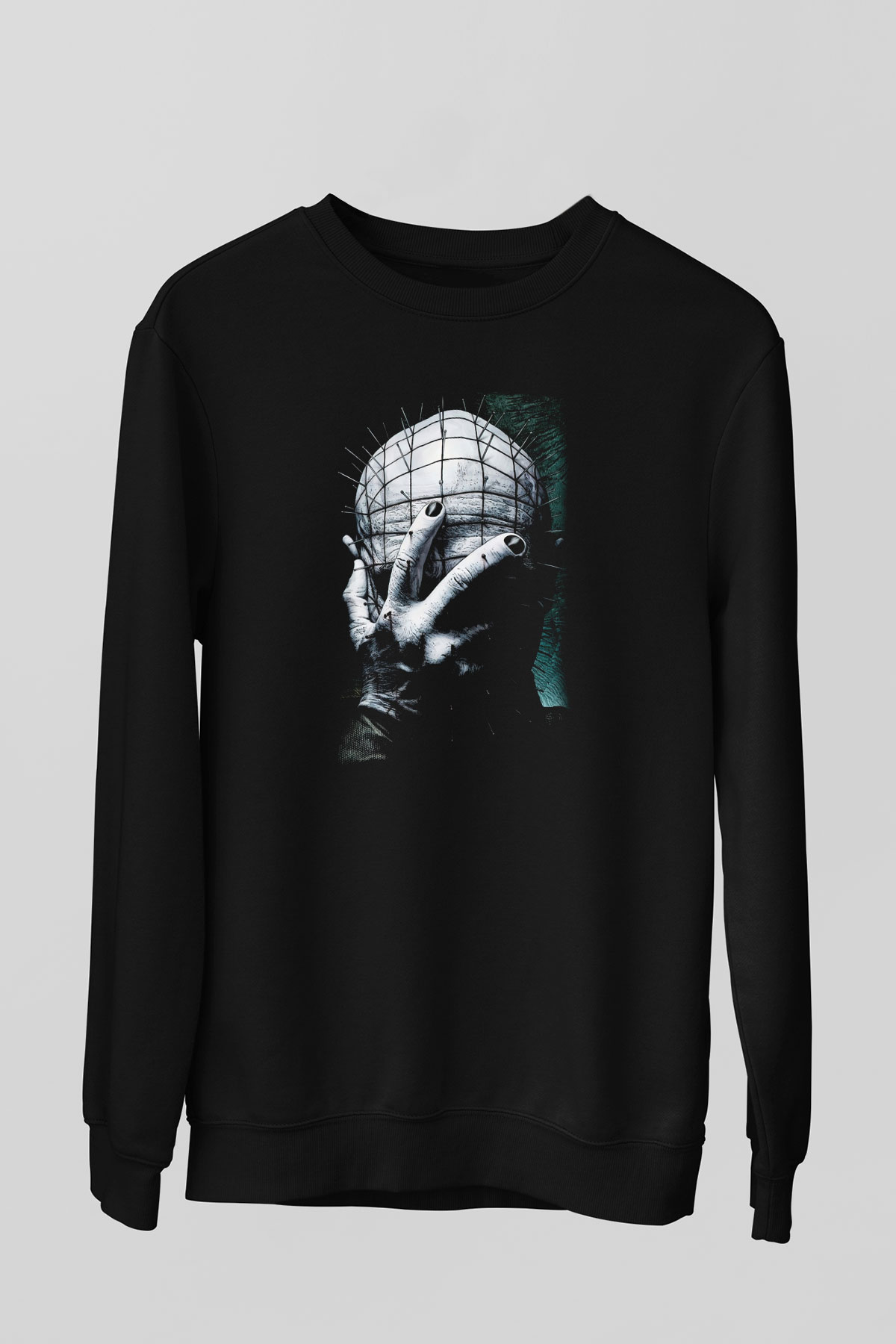 Hellraiser Siyah Unisex Sweatshirt