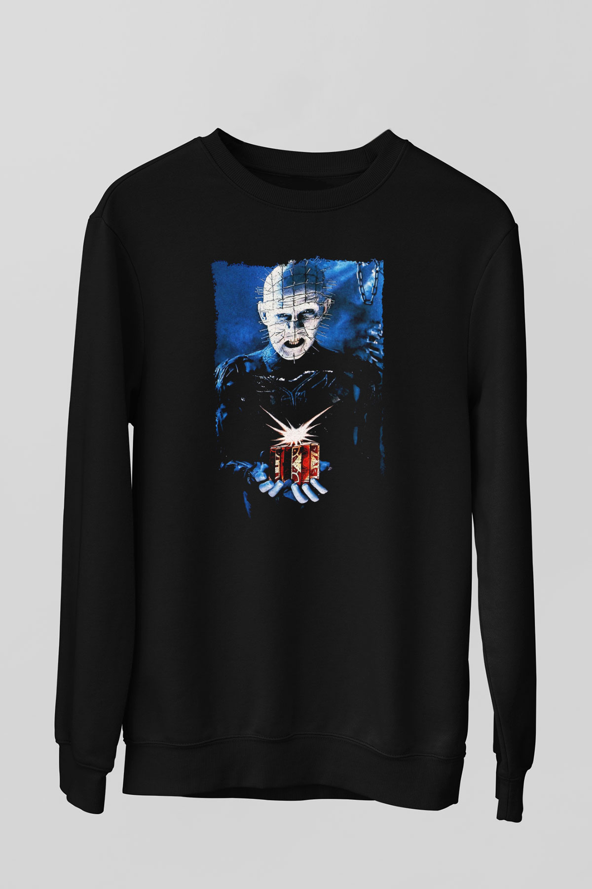 Hellraiser Siyah Unisex Sweatshirt