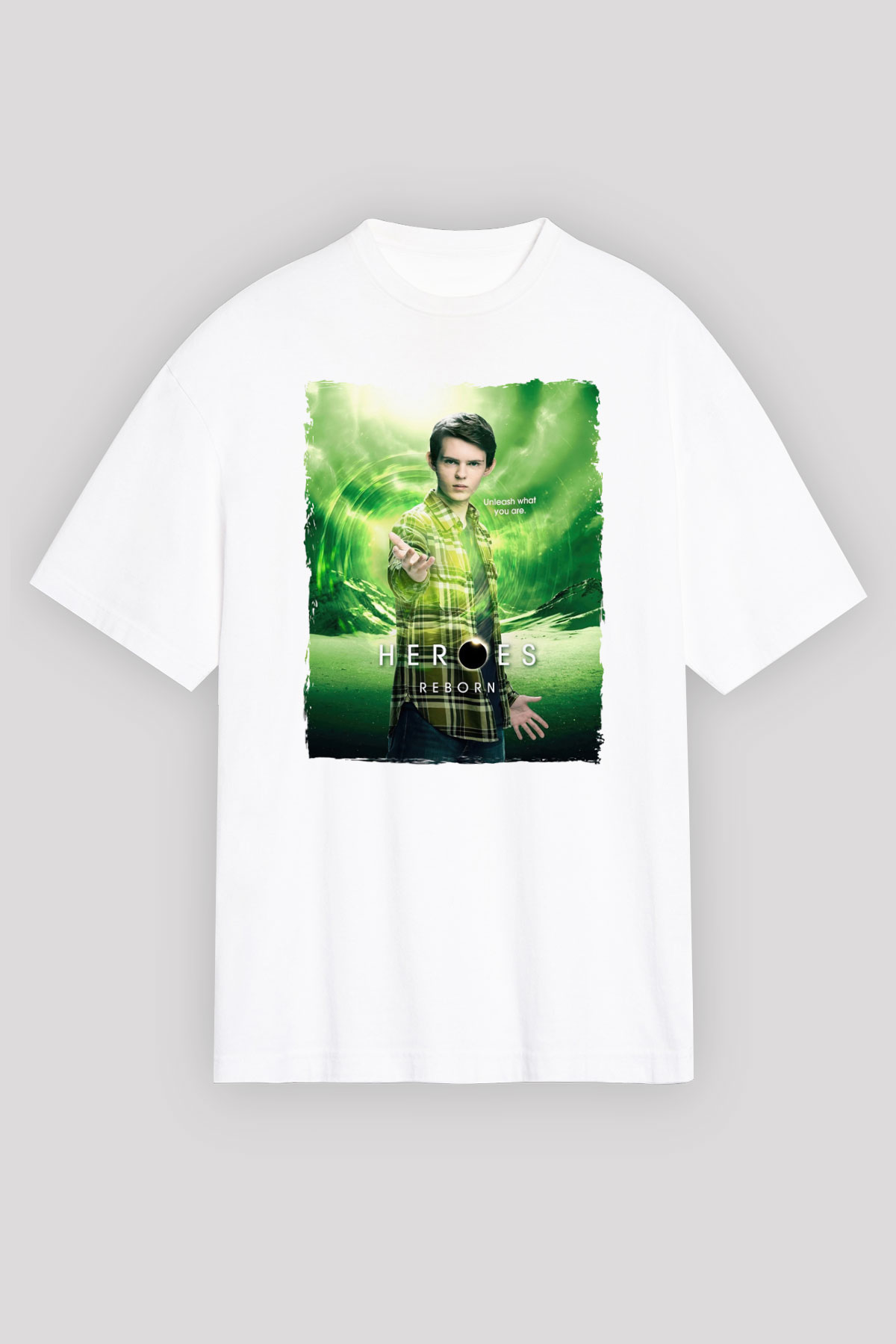 Heroes Beyaz Unisex Tişört T-Shirt