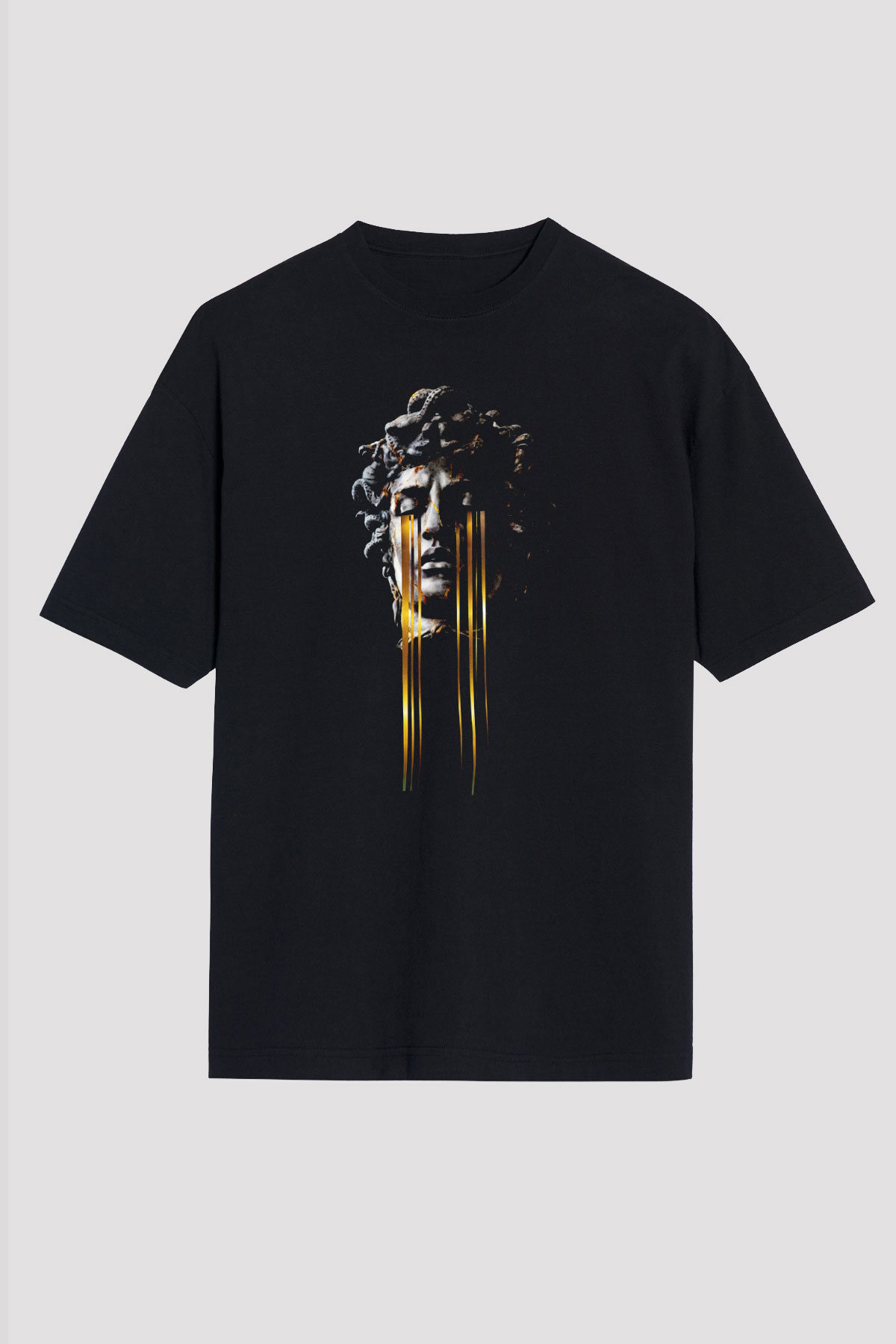 Heykel Temalı Baskılı Unisex Tişört