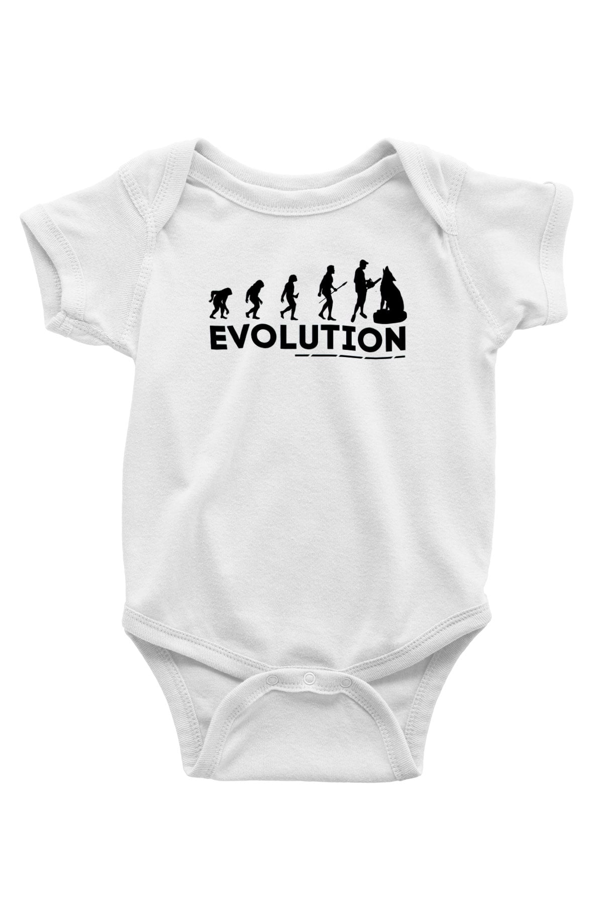 Heykeltıraş Beyaz Bebek Body - Zıbın