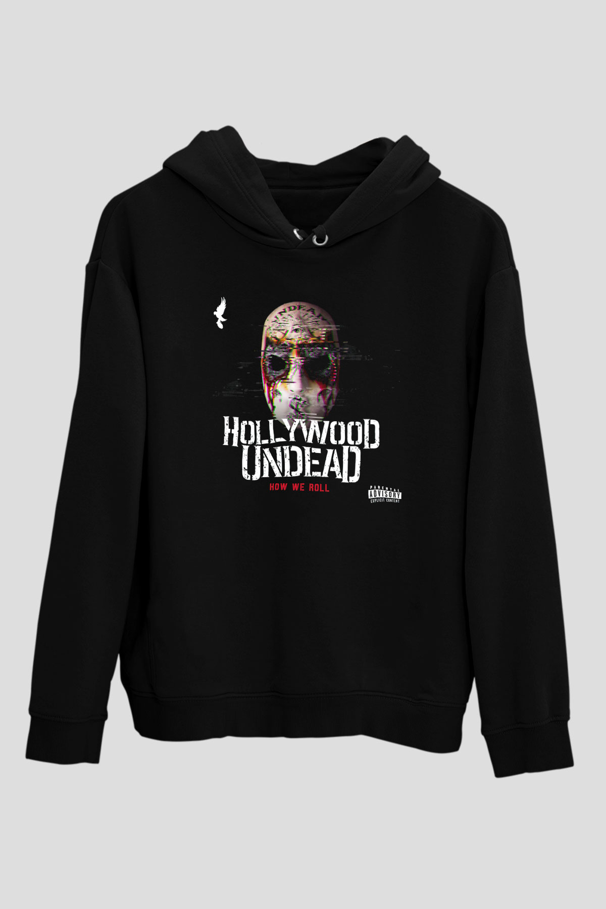 Hollywood Undead Siyah Unisex Hoodie