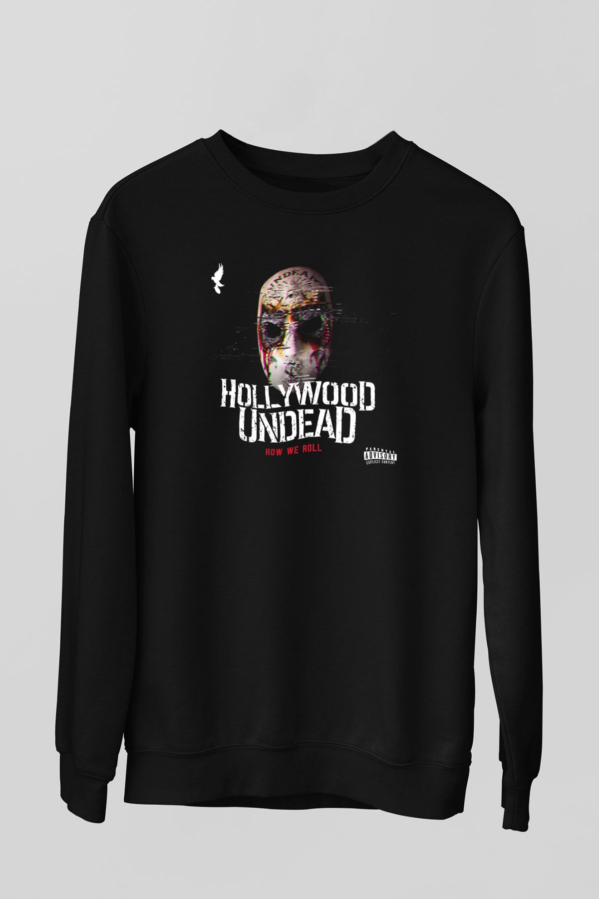 Hollywood Undead Siyah Unisex Sweatshirt
