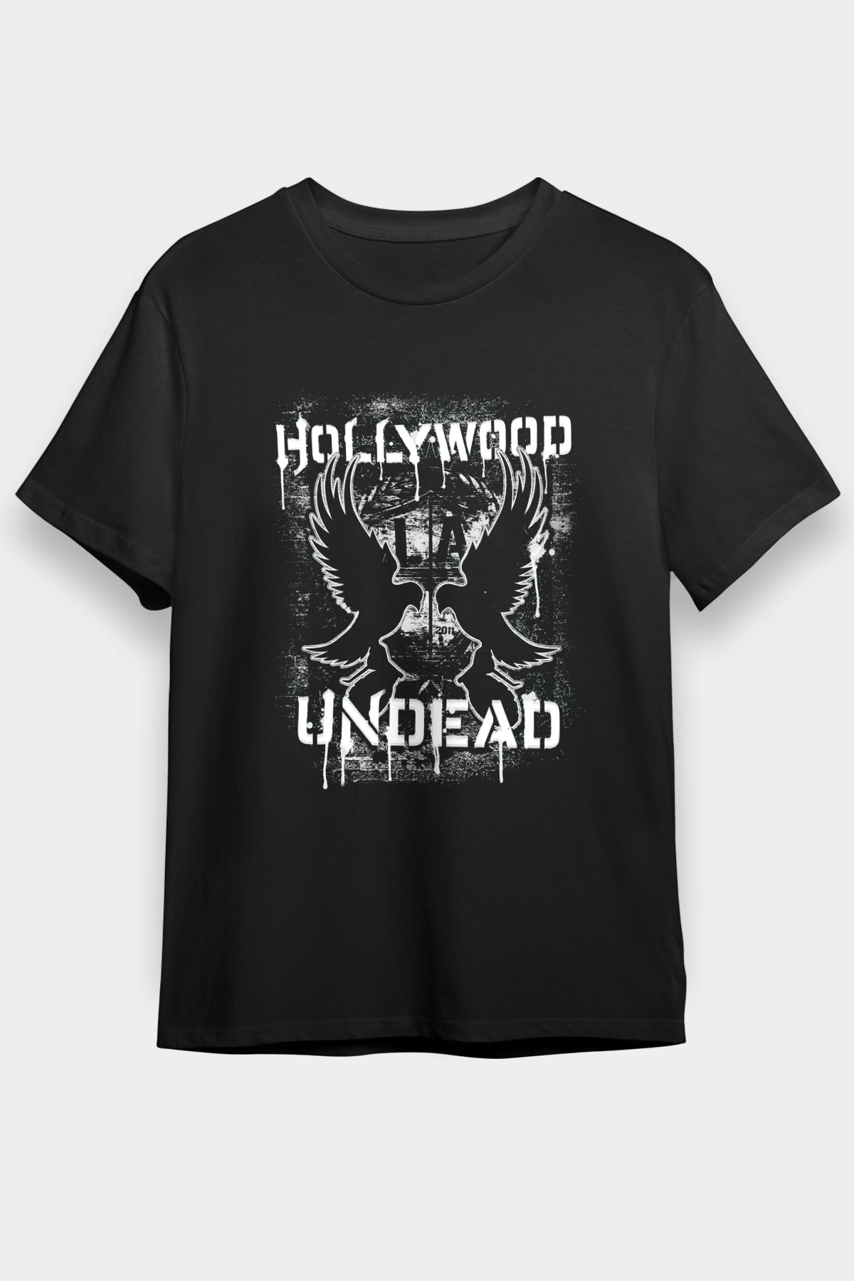 Hollywood Undead Black Unisex Tee - STREETWEAR