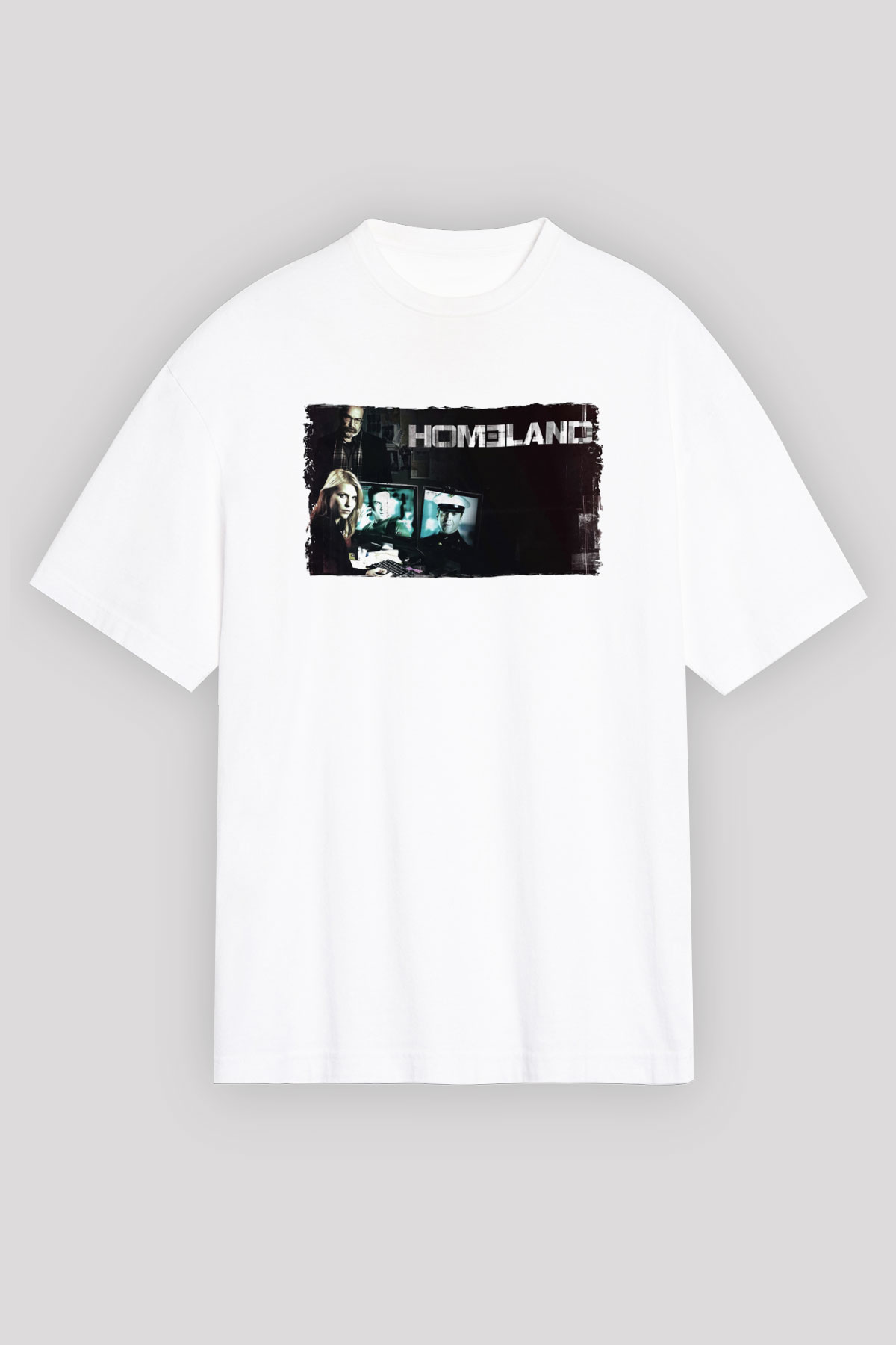 Homeland Beyaz Unisex Tişört T-Shirt