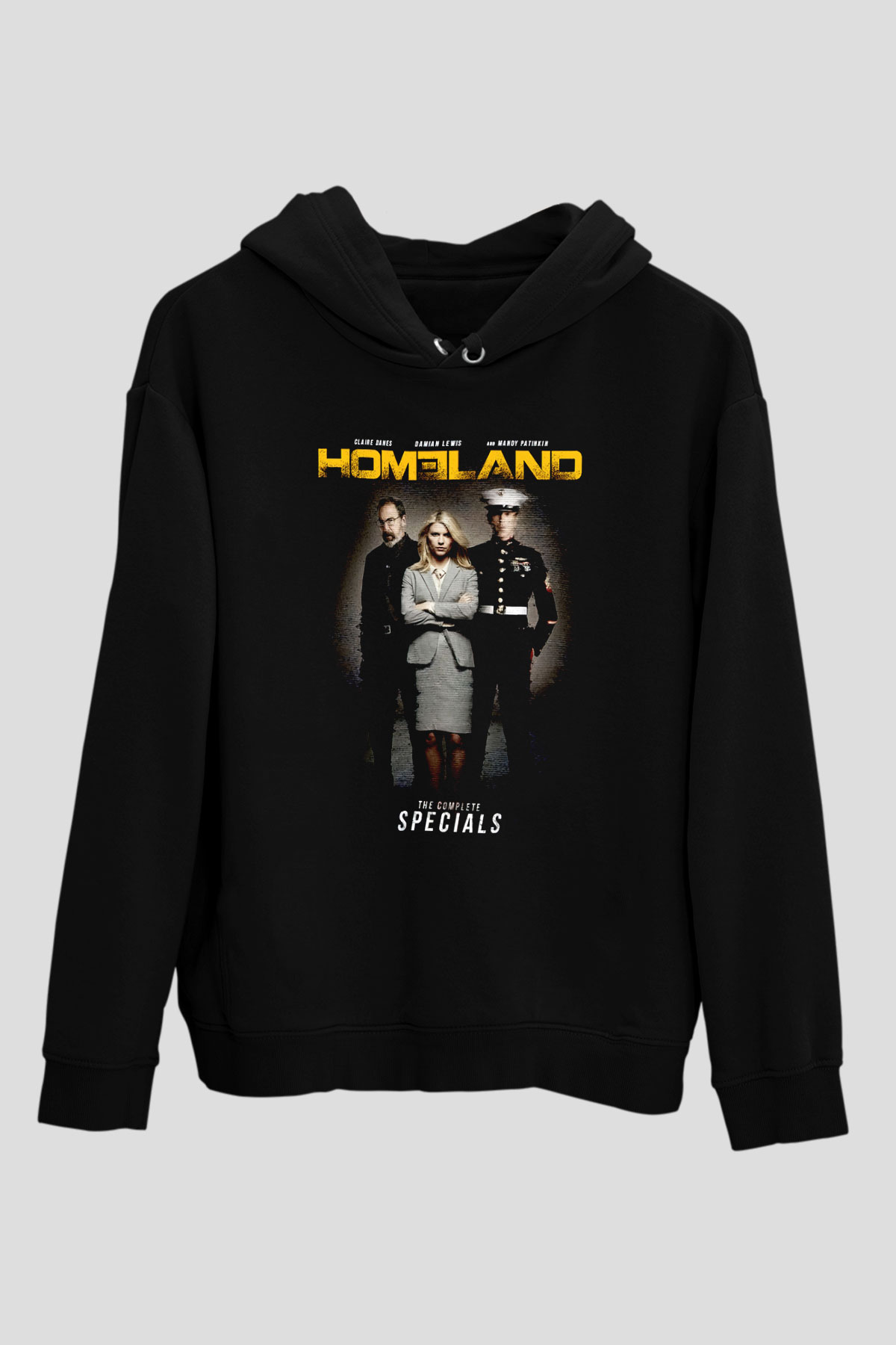 Homeland Siyah Unisex Hoodie