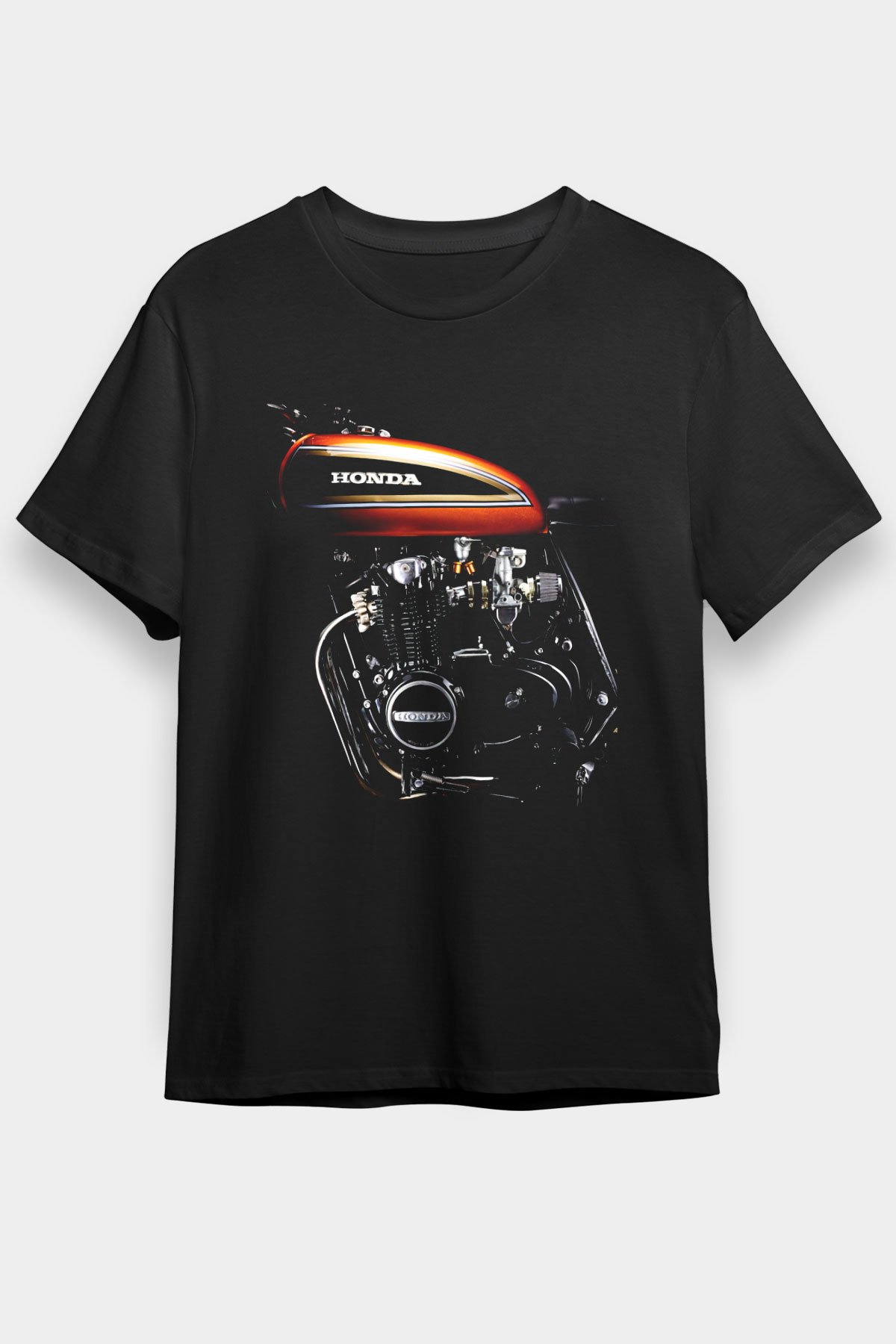 Honda Siyah Unisex Graphic Tee - STREETWEAR