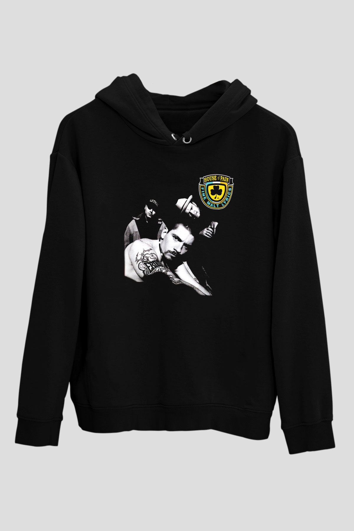 House of Pain Siyah Unisex Hoodie