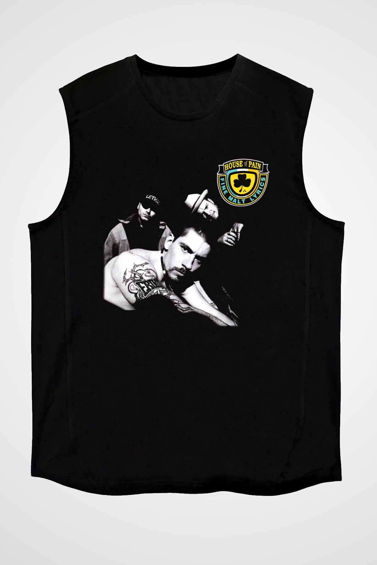 House of Pain Siyah Unisex Kolsuz Tişört