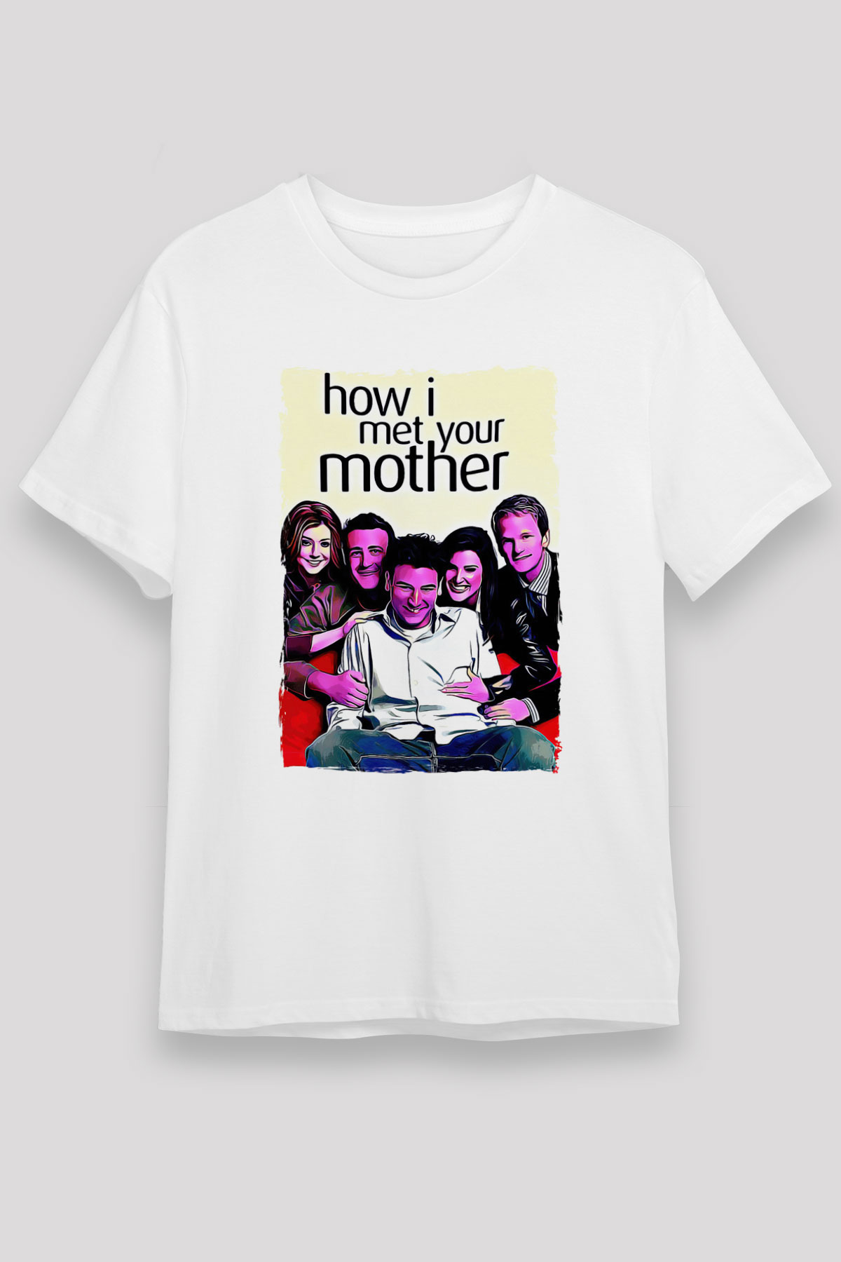 How I Met Your Mother White Unisex Graphic Tee - STREETWEAR