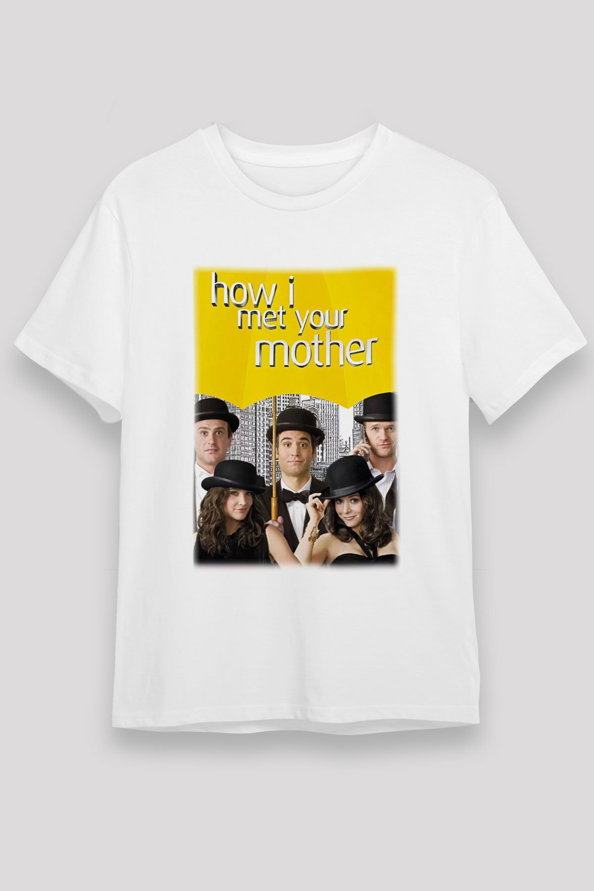 How I Met Your Mother White Unisex Graphic Tee - STREETWEAR