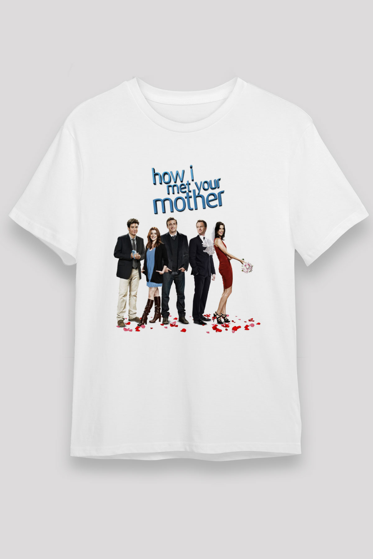 How I Met Your Mother White Unisex Graphic Tee - STREETWEAR