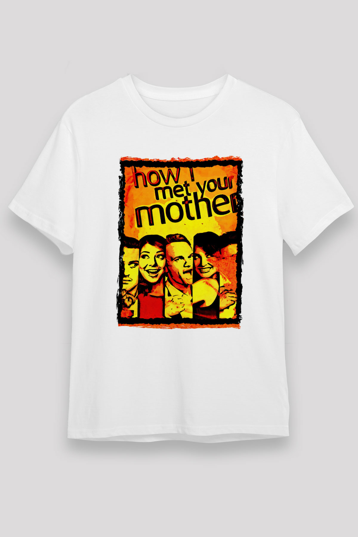 How I Met Your Mother White Unisex Graphic Tee - STREETWEAR