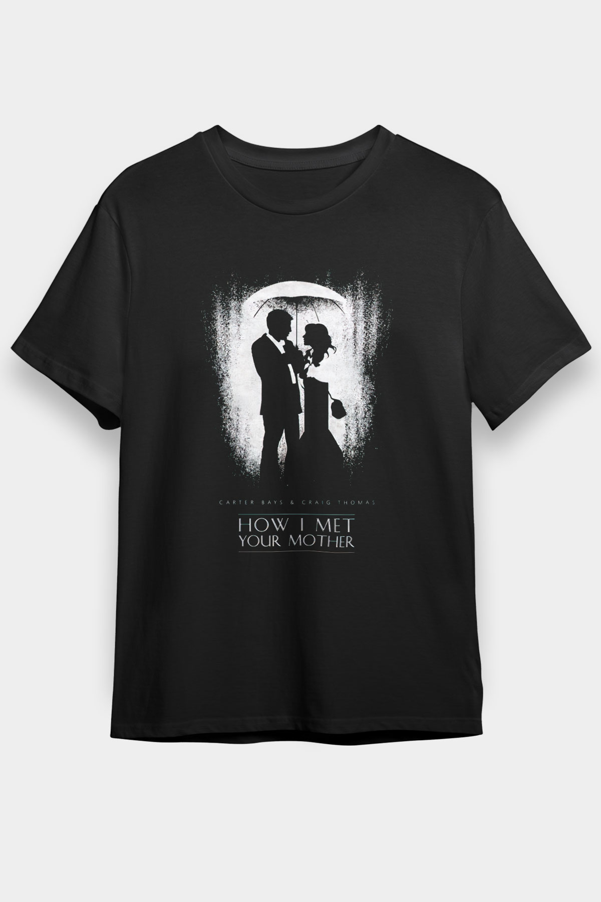 How I Met Your Mother Black Unisex Graphic Tee - STREETWEAR