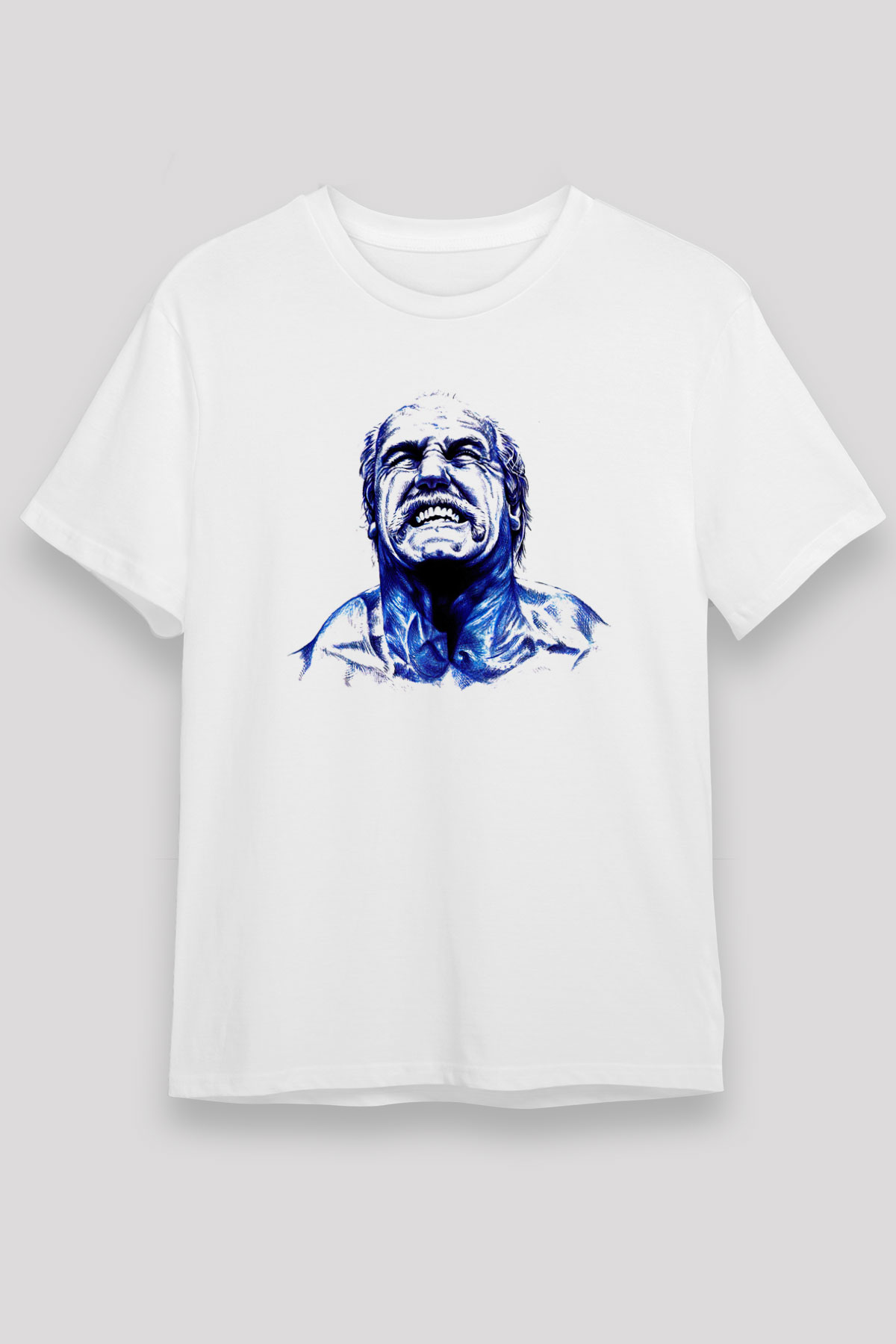 Hulk Hogan White Unisex Graphic Tee - STREETWEAR