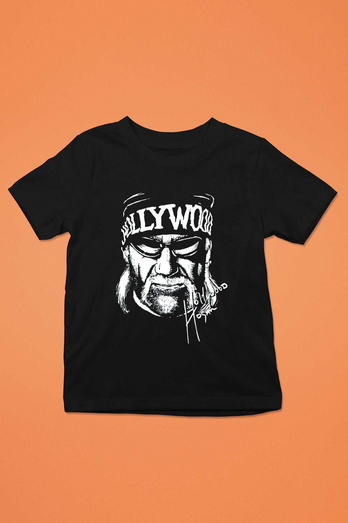 Hulk Hogan Siyah Unisex  Çocuk Tişört