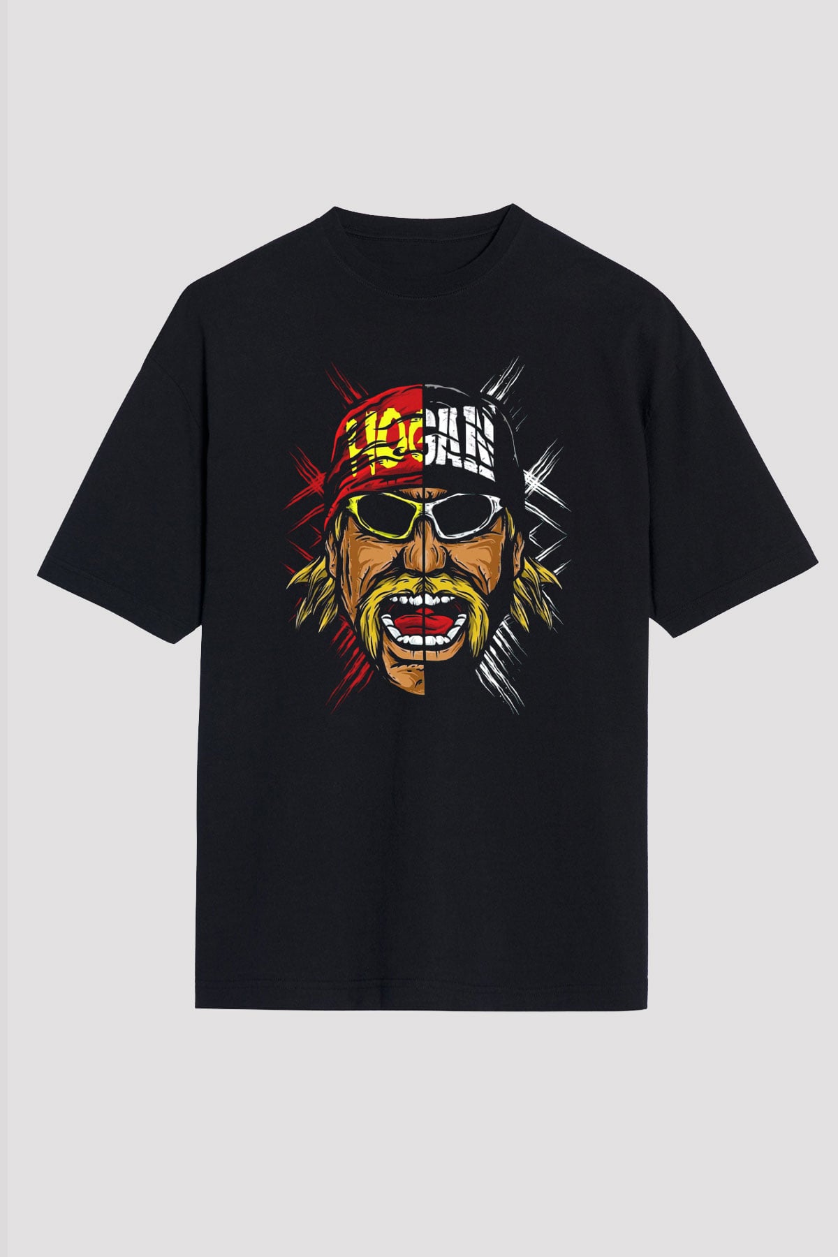 Hulk Hogan Siyah Unisex Tişört
