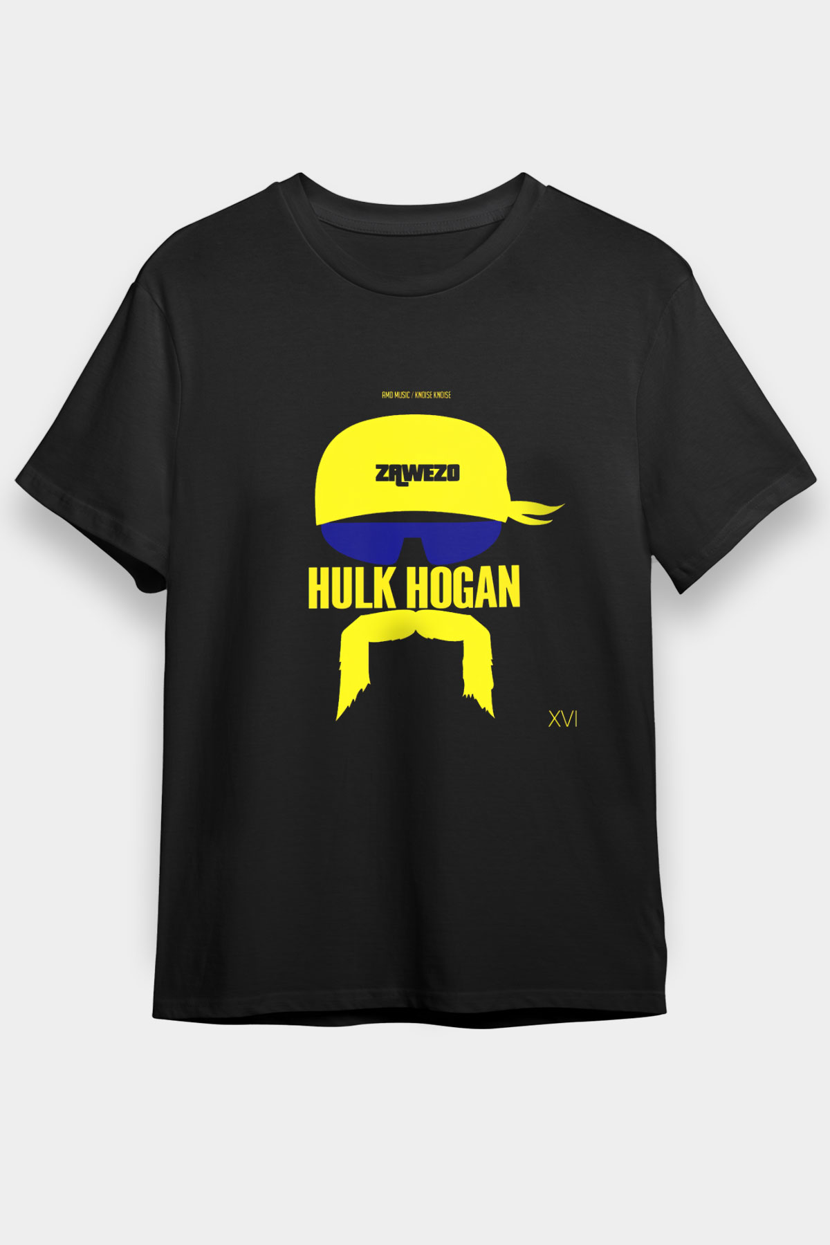 Hulk Hogan Black Unisex Graphic Tee - STREETWEAR