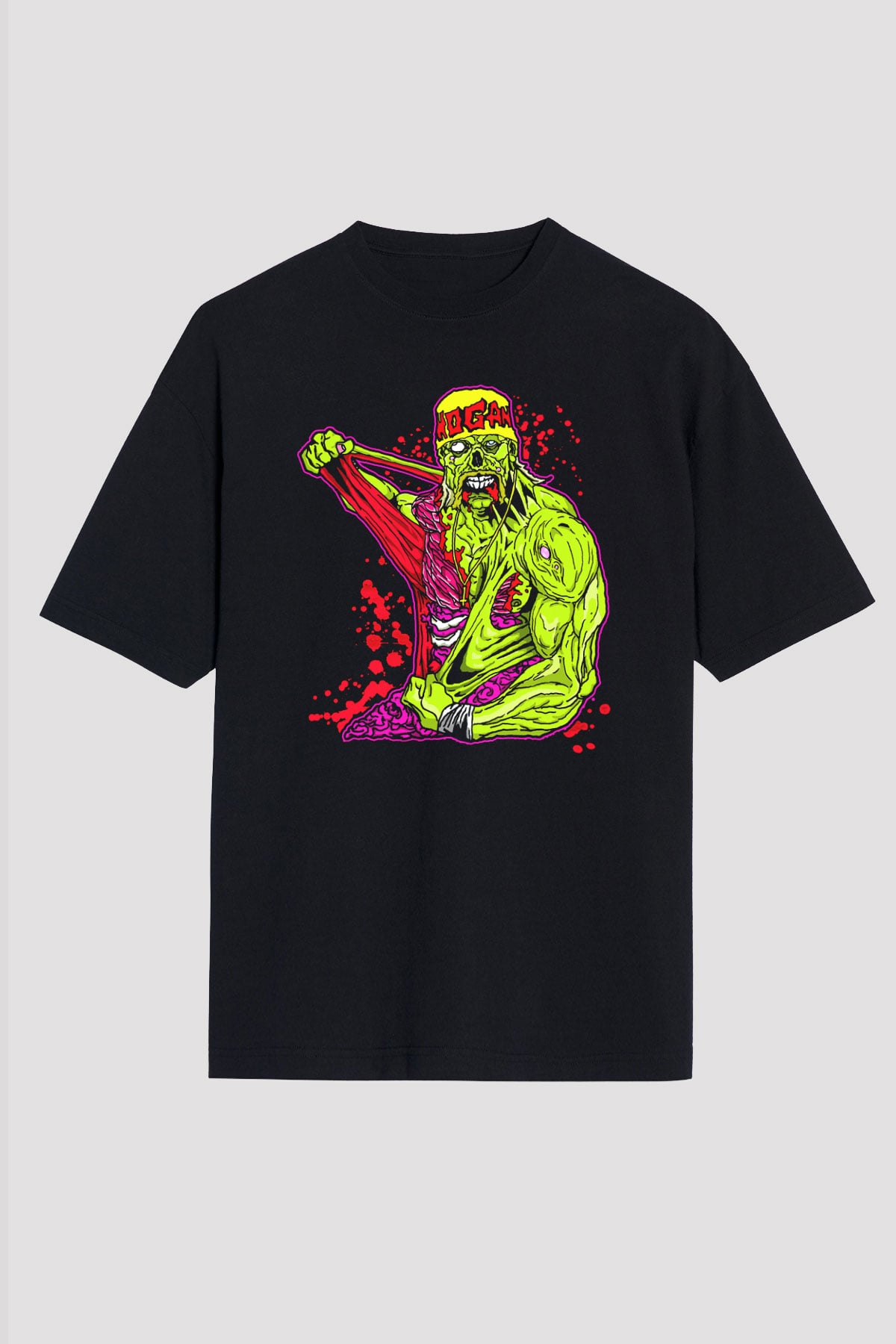 Hulk Hogan Siyah Unisex Tişört