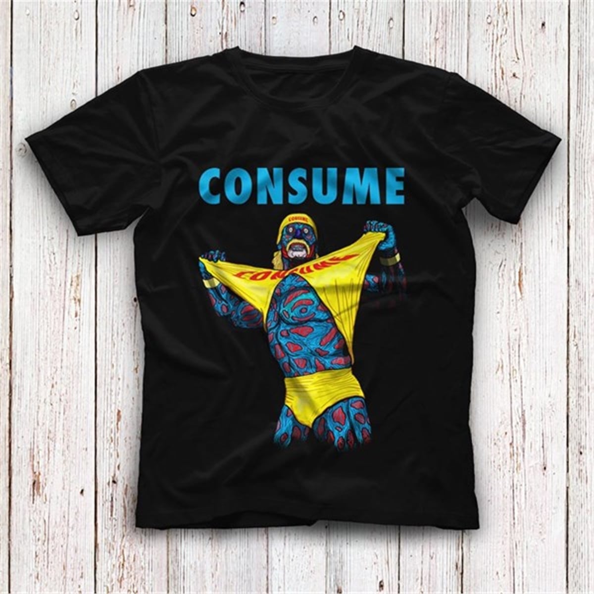 Hulk Hogan Siyah Unisex Tişört
