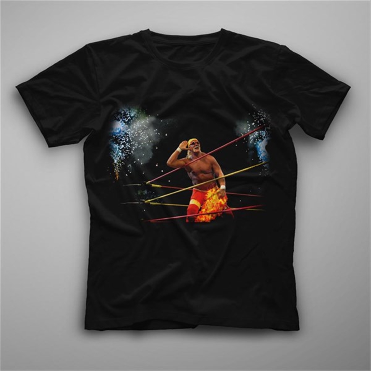 Hulk Hogan Siyah Unisex Tişört