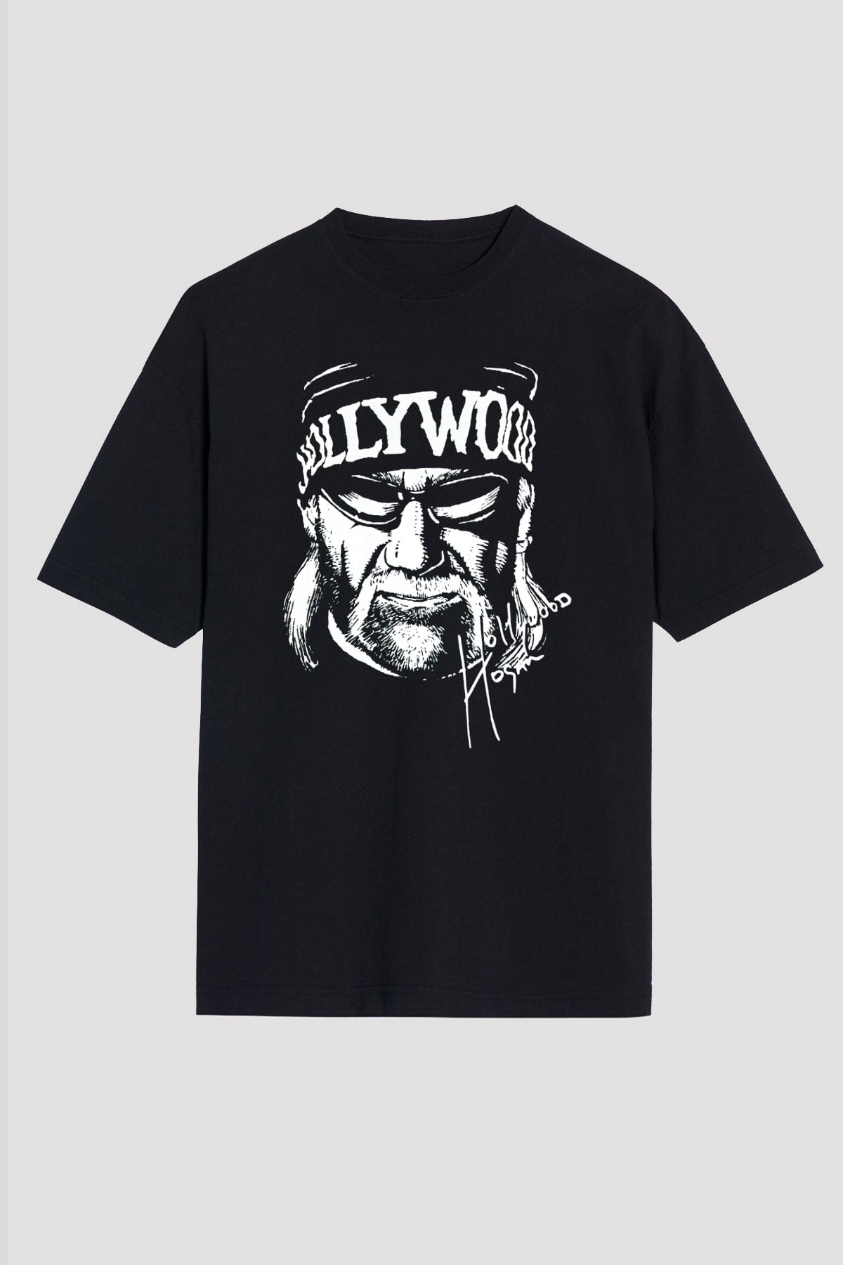 Hulk Hogan Siyah Unisex Tişört
