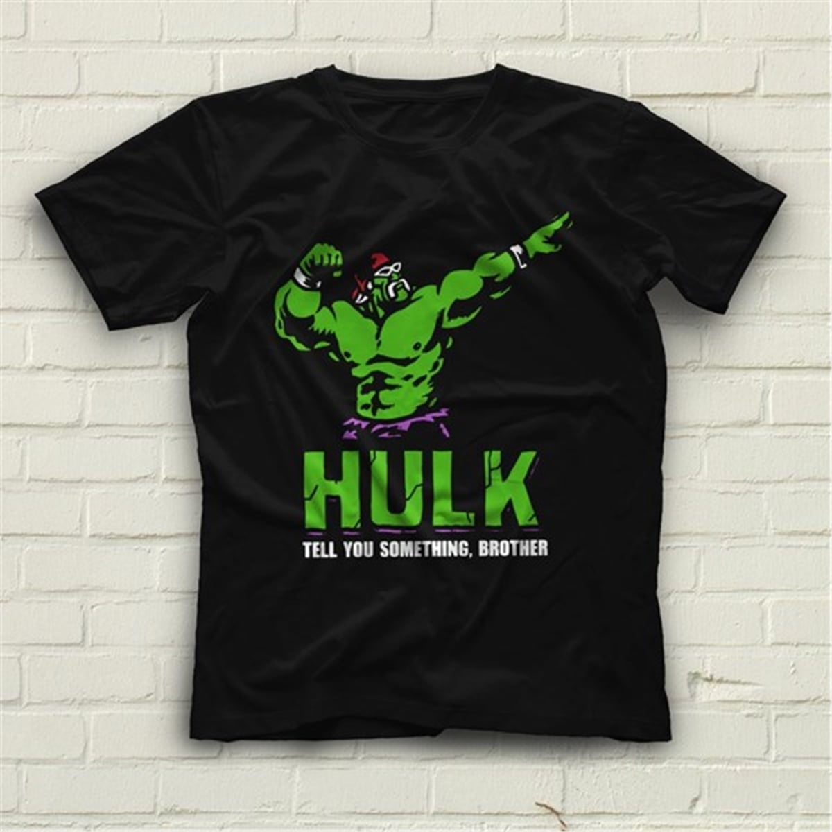 Hulk Hogan Siyah Unisex Tişört