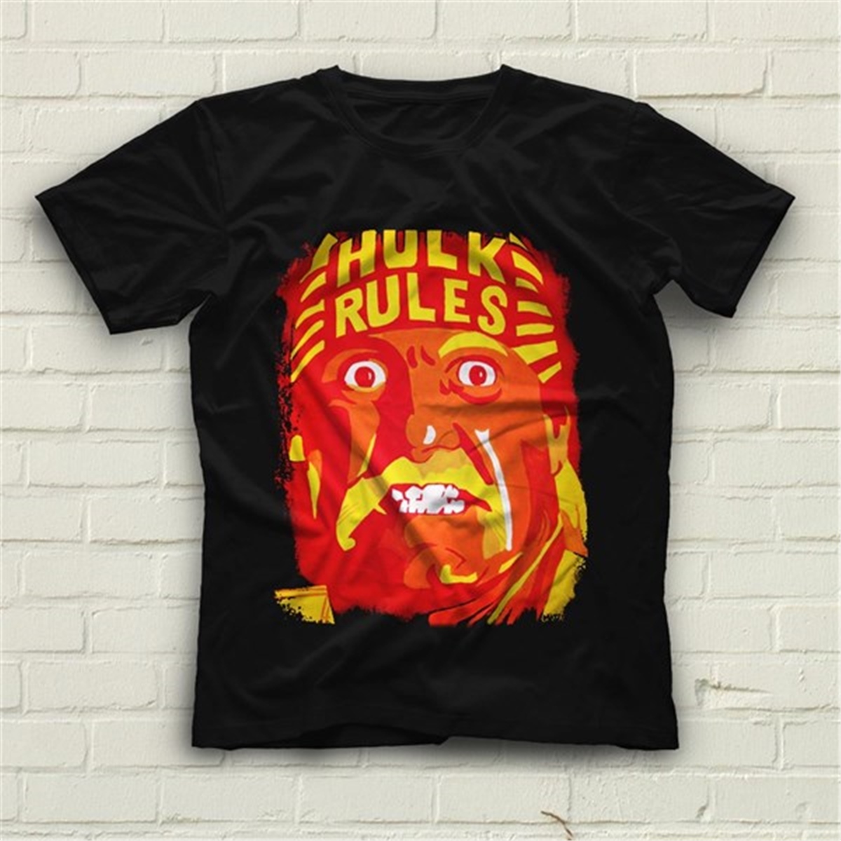 Hulk Hogan Siyah Unisex Tişört